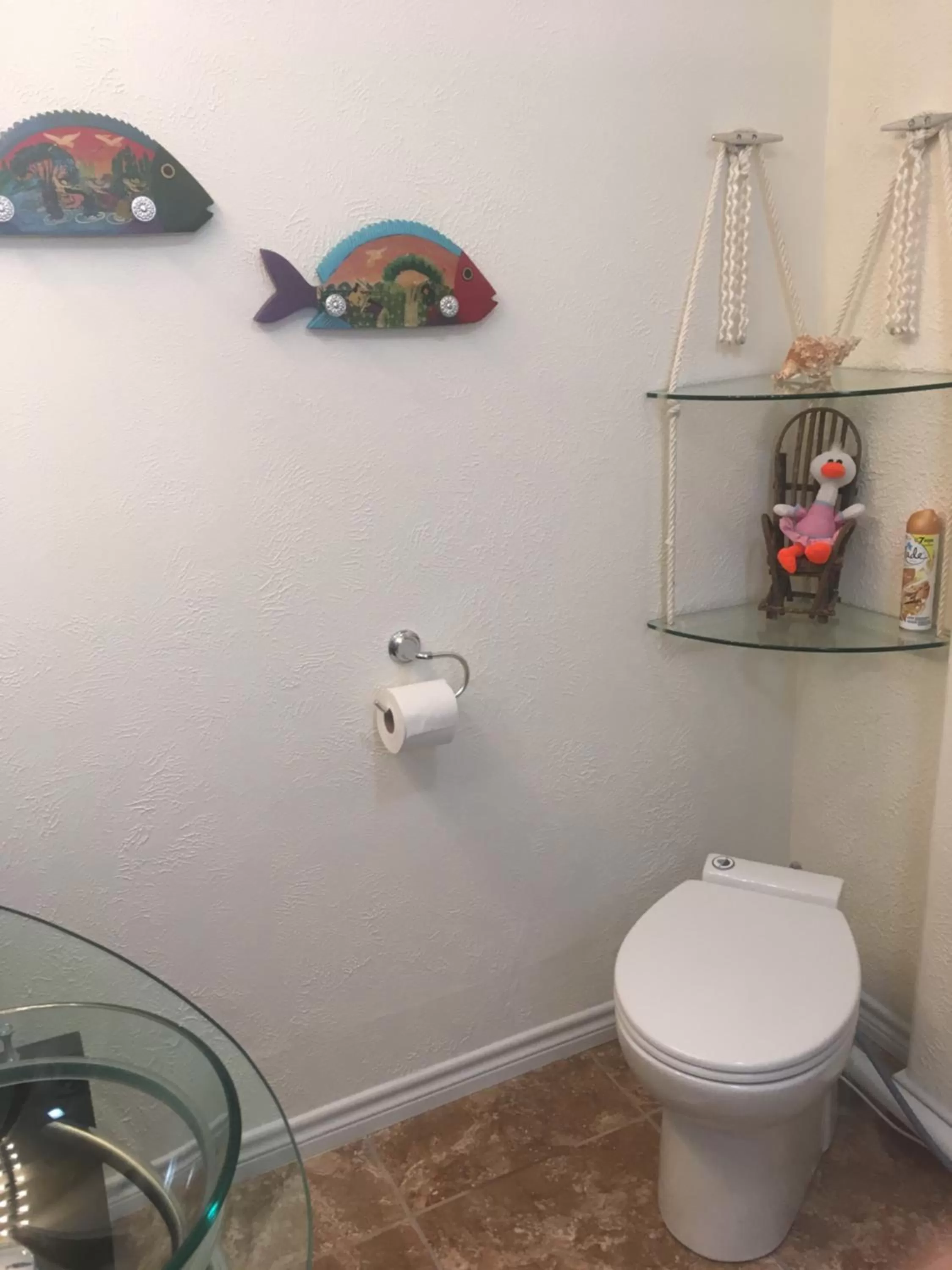 Toilet in Capri Beach Hotel