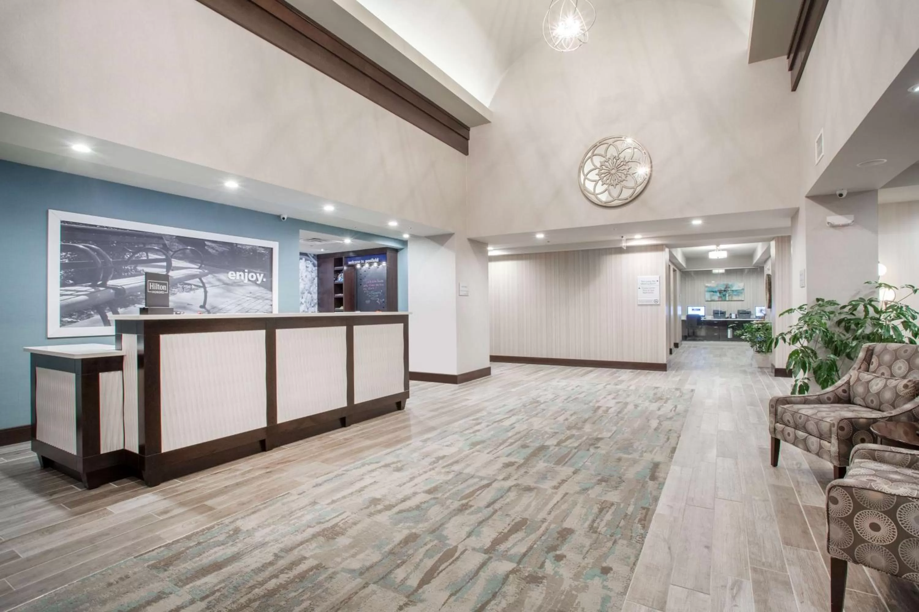 Lobby or reception in Hampton Inn Rochester Penfield, Ny