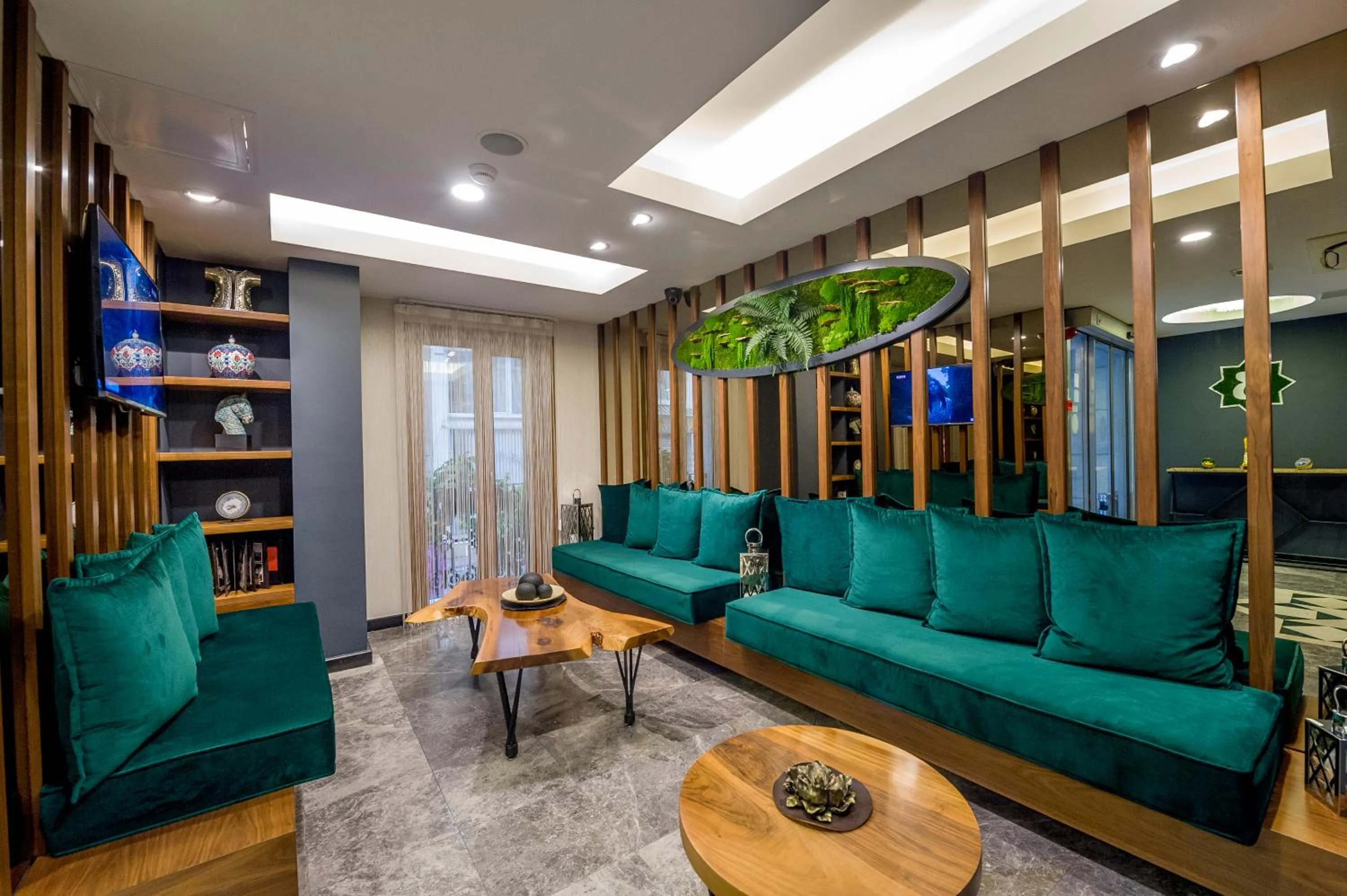 Lobby or reception in Bizim Hotel