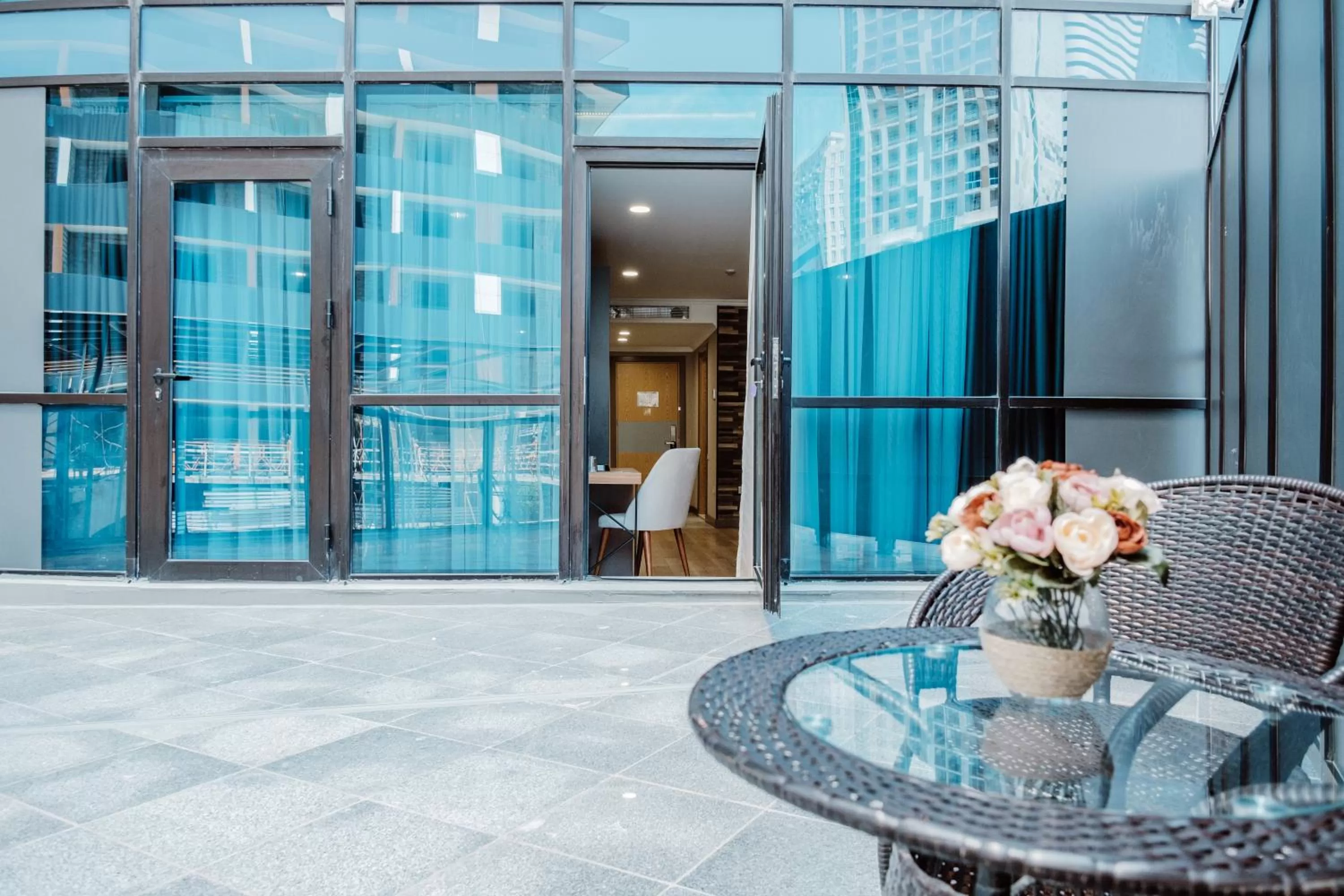 Dining area in King Solomon Batumi Hotel