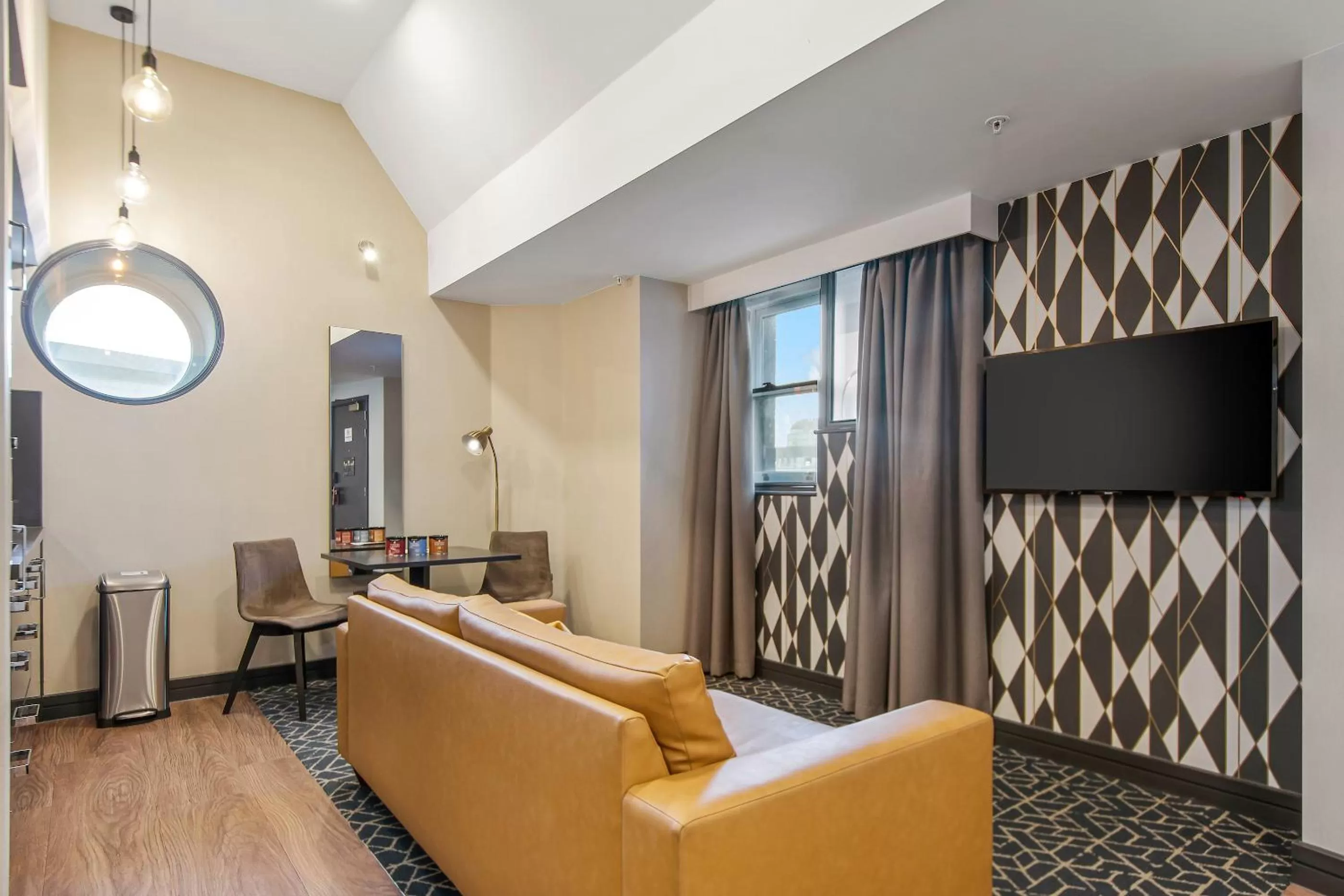 Living room in Roomzzz Manchester Victoria