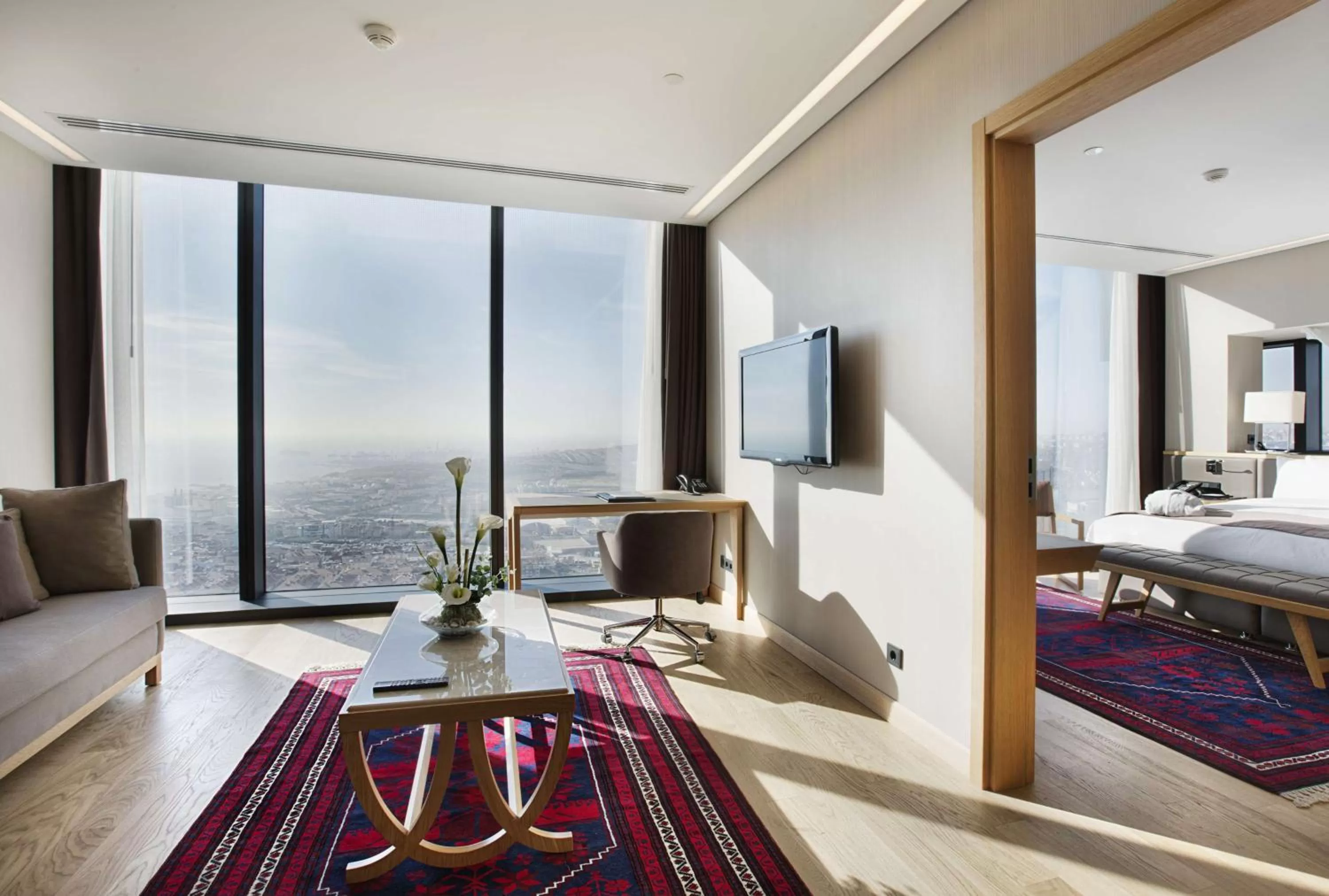 Living room, Bed in DoubleTree by Hilton Istanbul-Avcilar