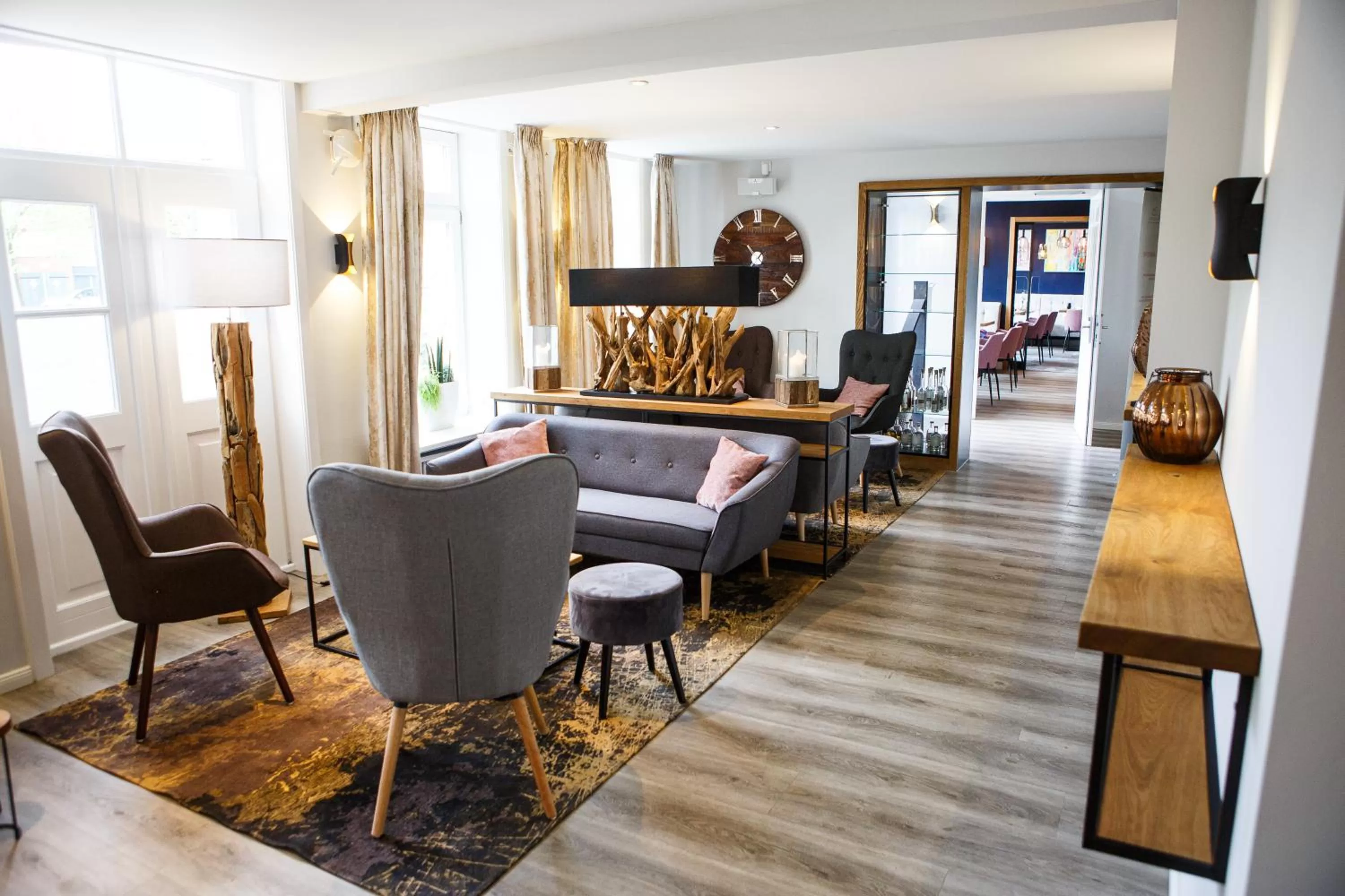 Lobby or reception in Romantik Hotel Aquarium