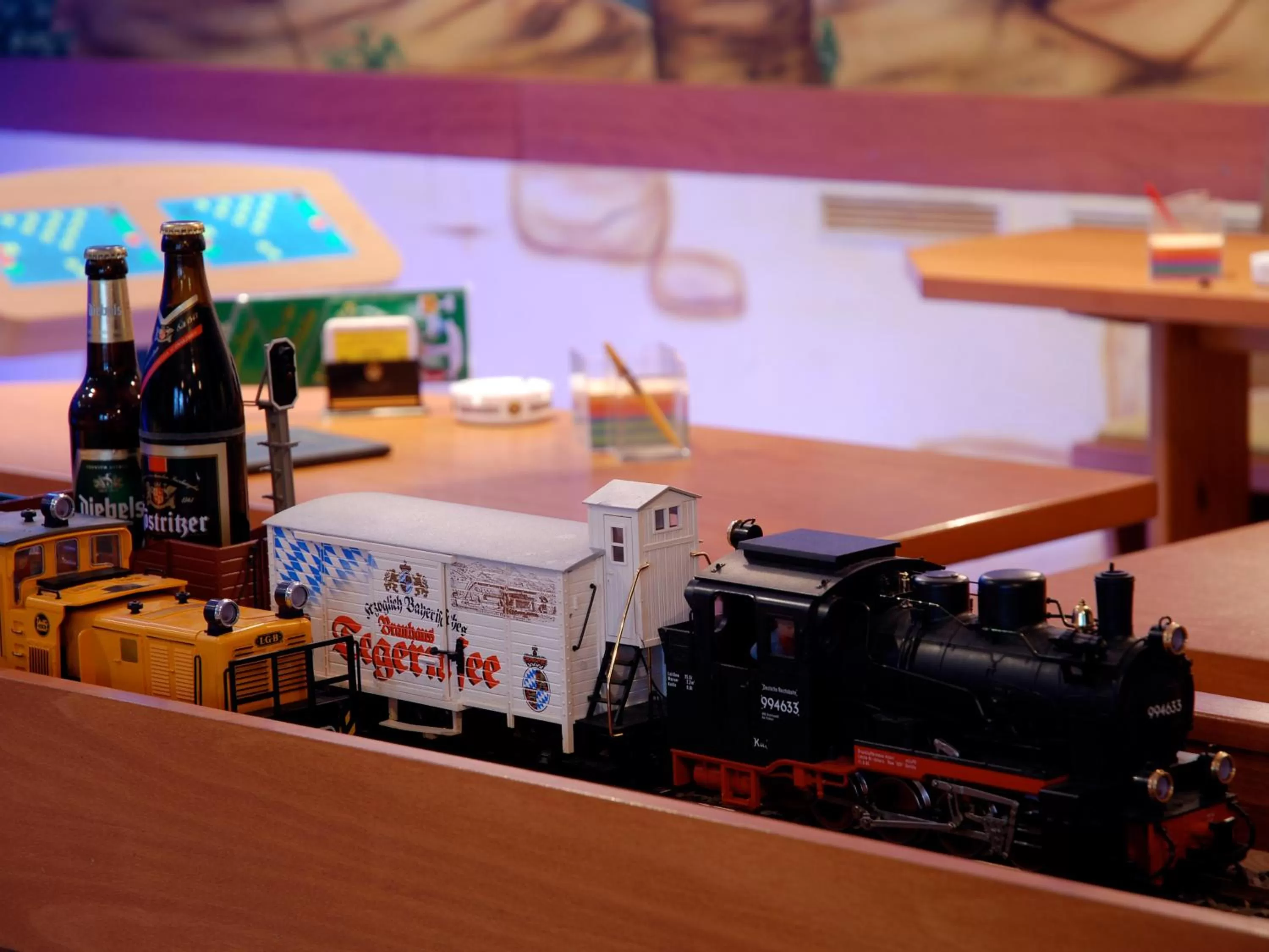 Decorative detail in Hotel Rabennest