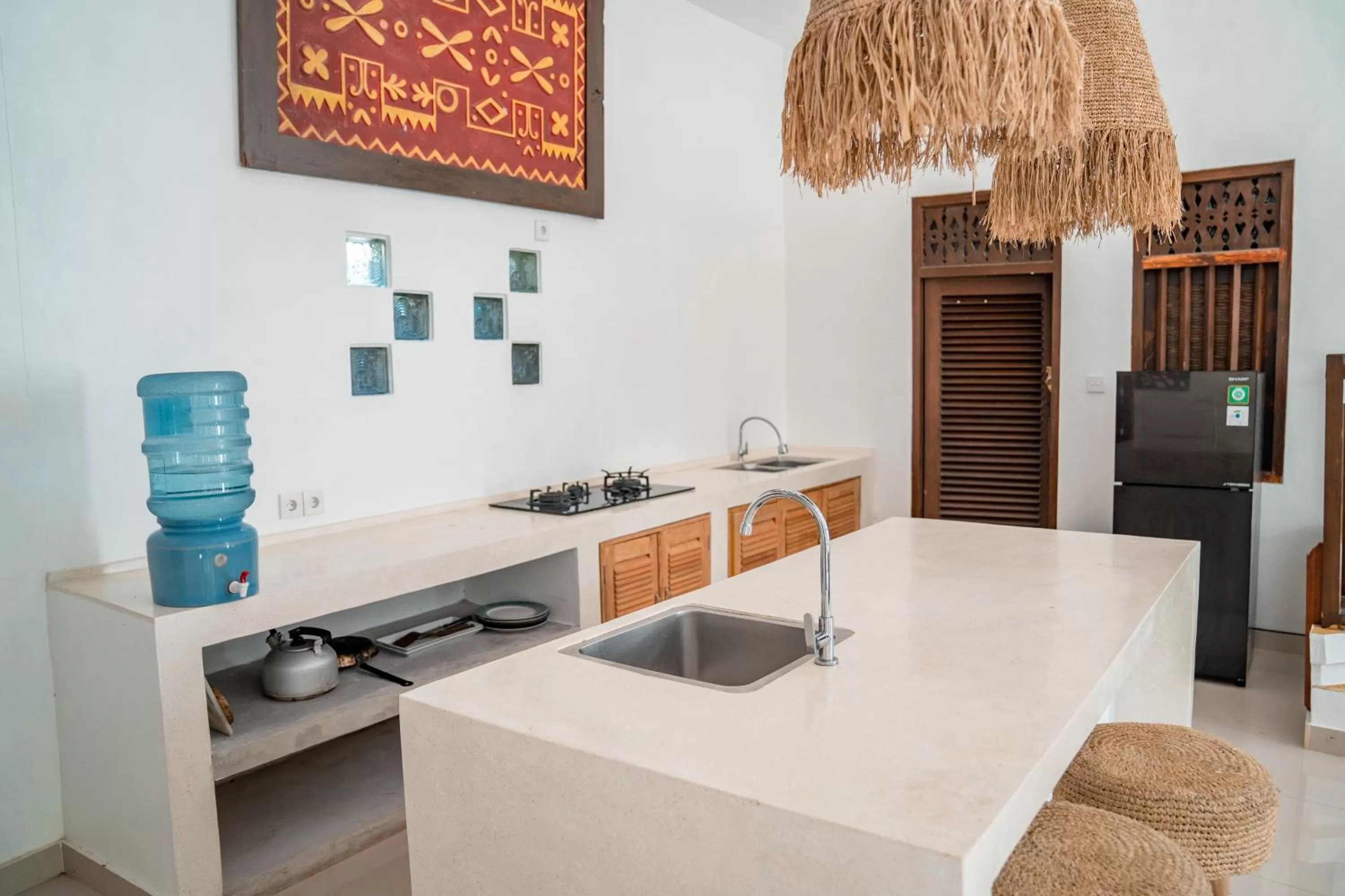 Kitchen or kitchenette in Gusde Tranquil Villas by EPS