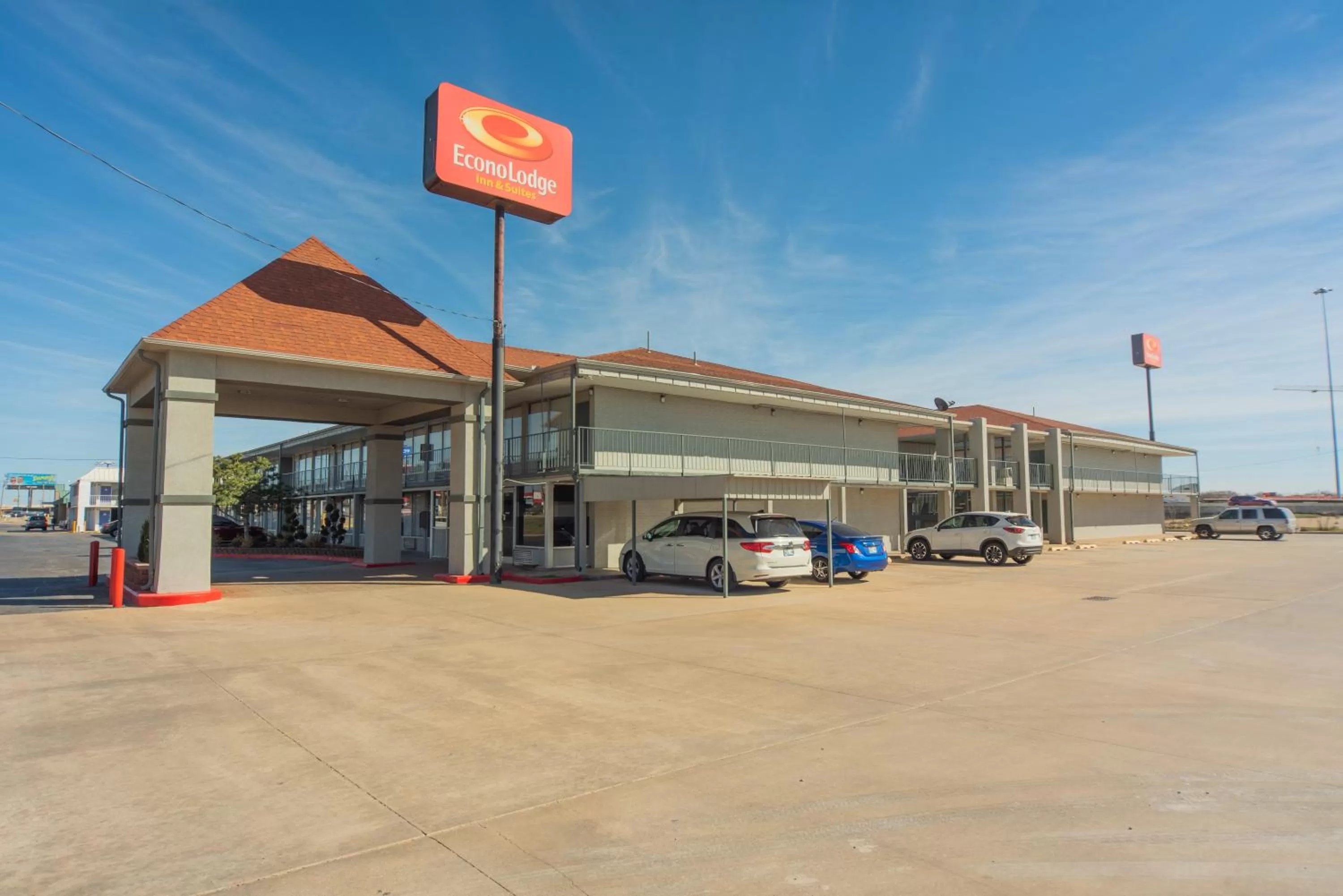 Property building in Econo Lodge Inn & Suites Near Bricktown