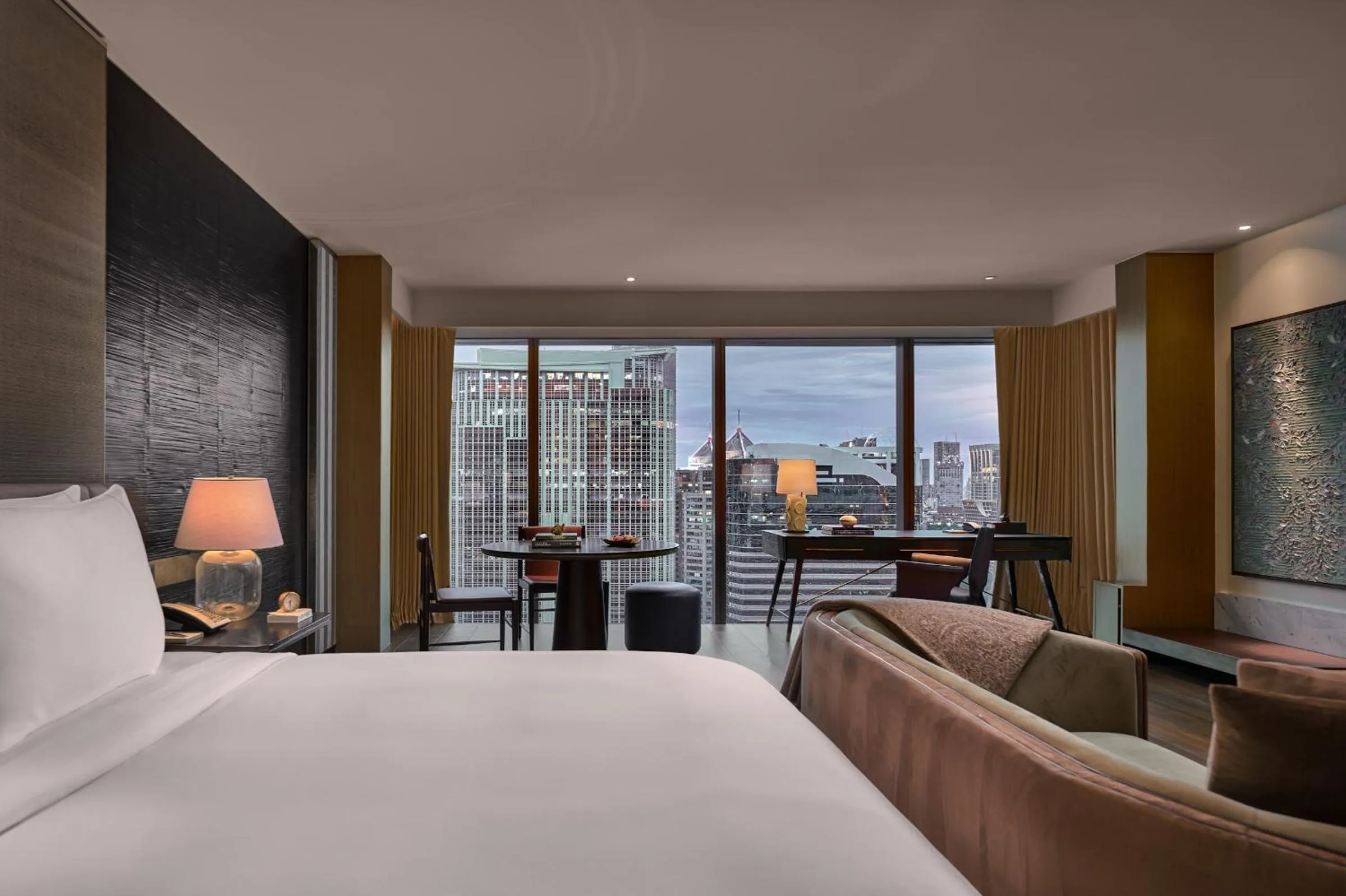 Bedroom, Bed in Rosewood Bangkok