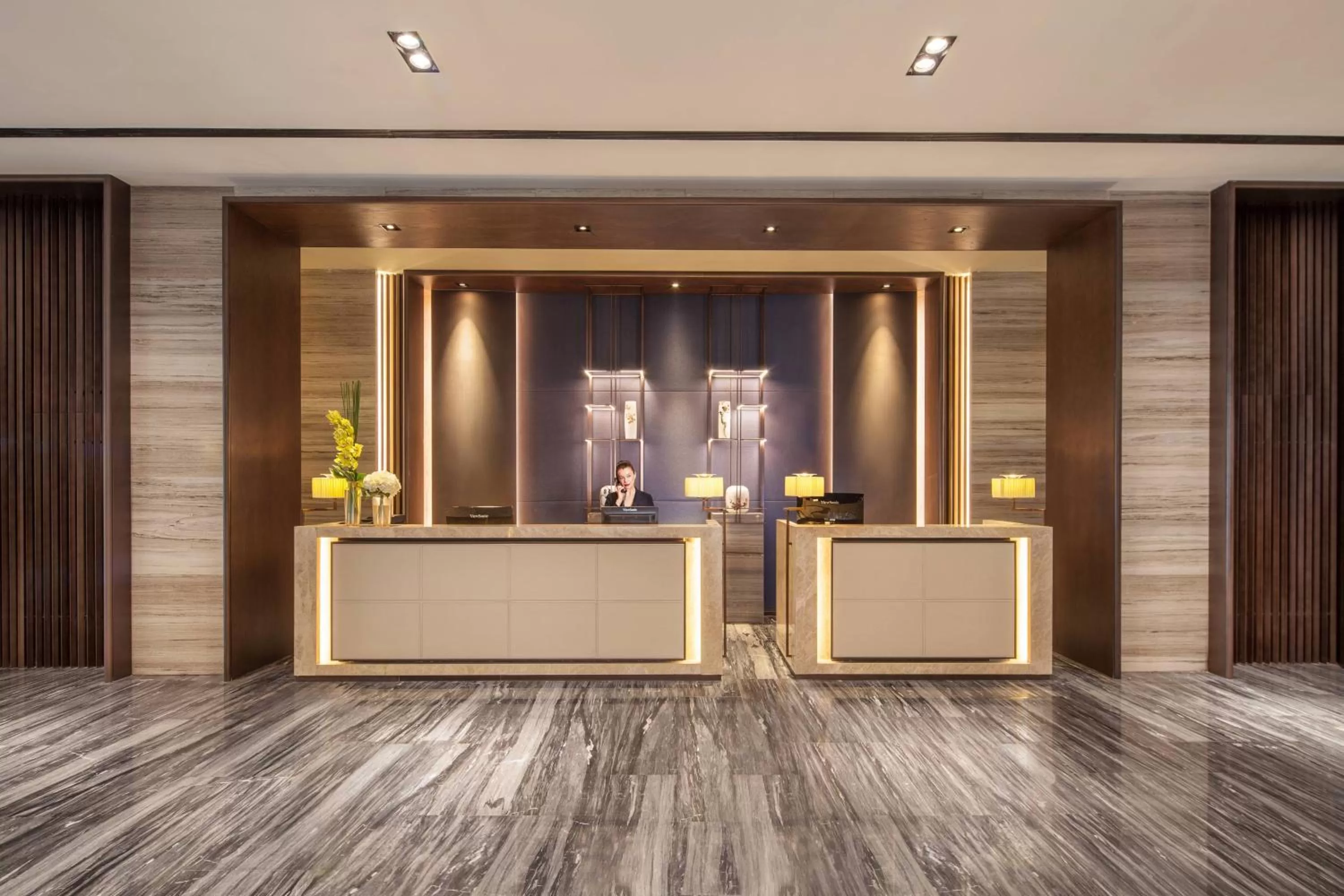 Lobby or reception in Courtyard by Marriott Shanghai International Tourism and Resorts Zone