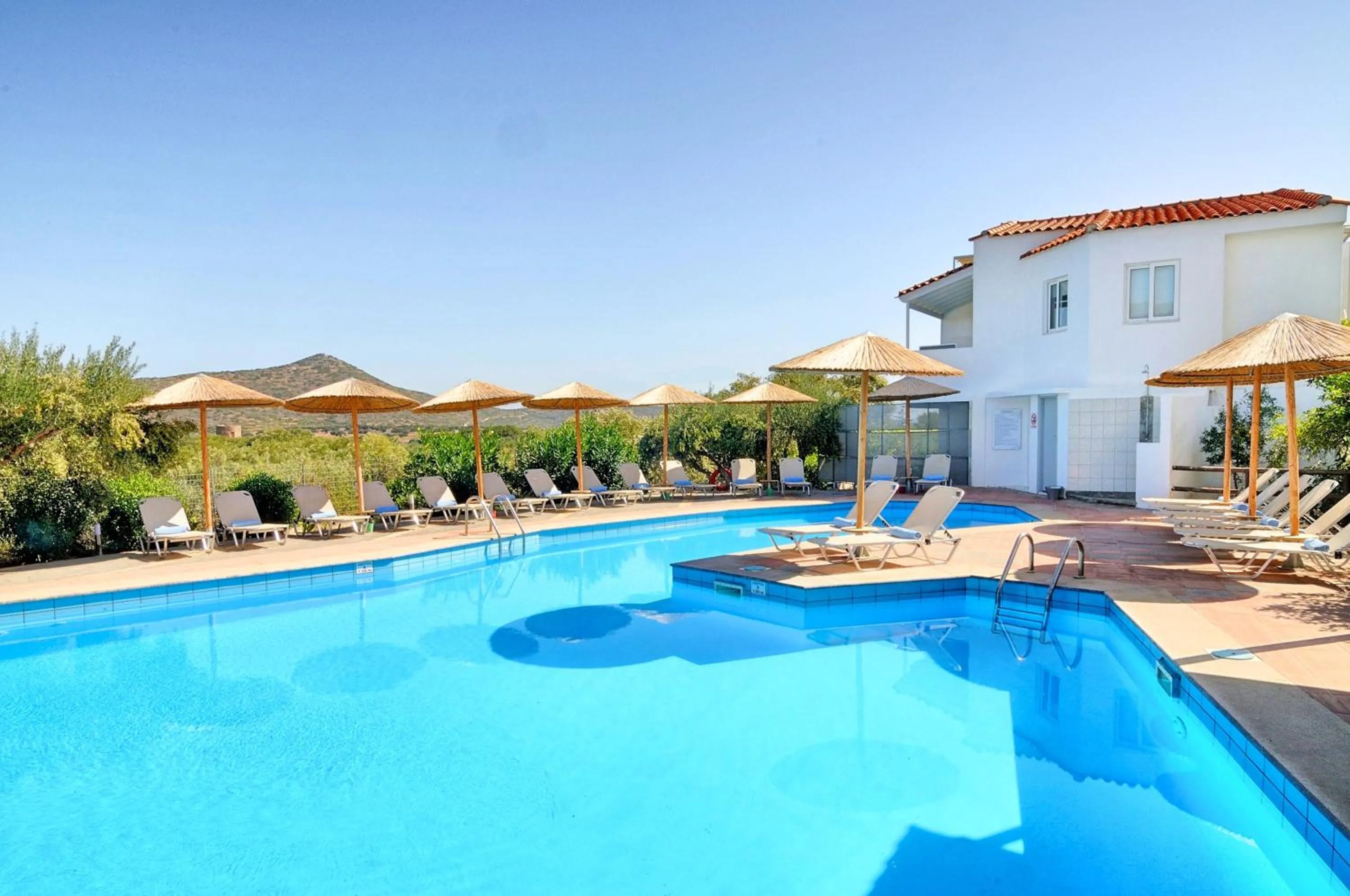 Property building in Elounda Krini Hotel