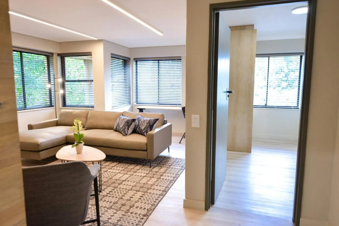 Seating area in All Africa House (University Of Cape Town)