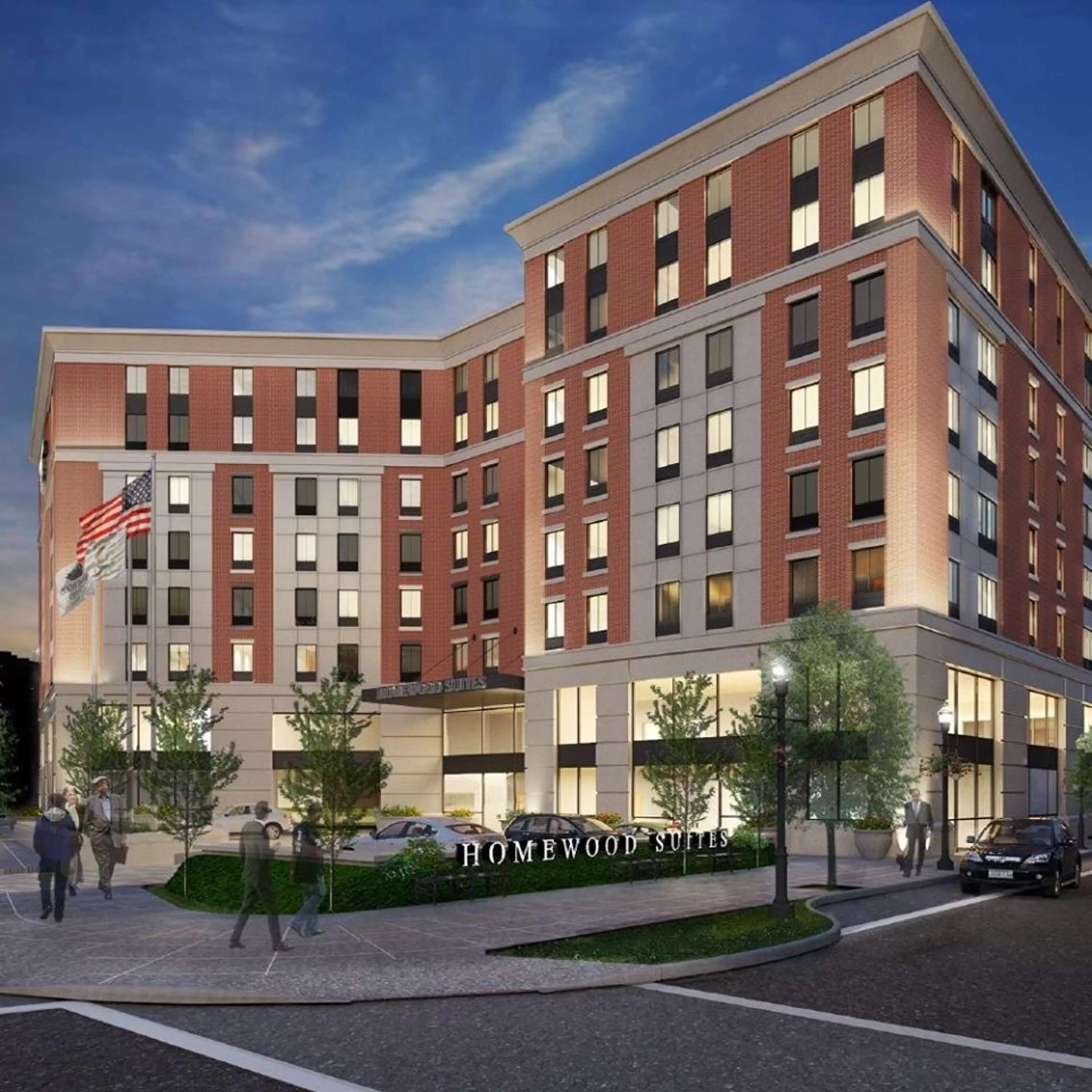 Property building in Homewood Suites by Hilton Providence Downtown