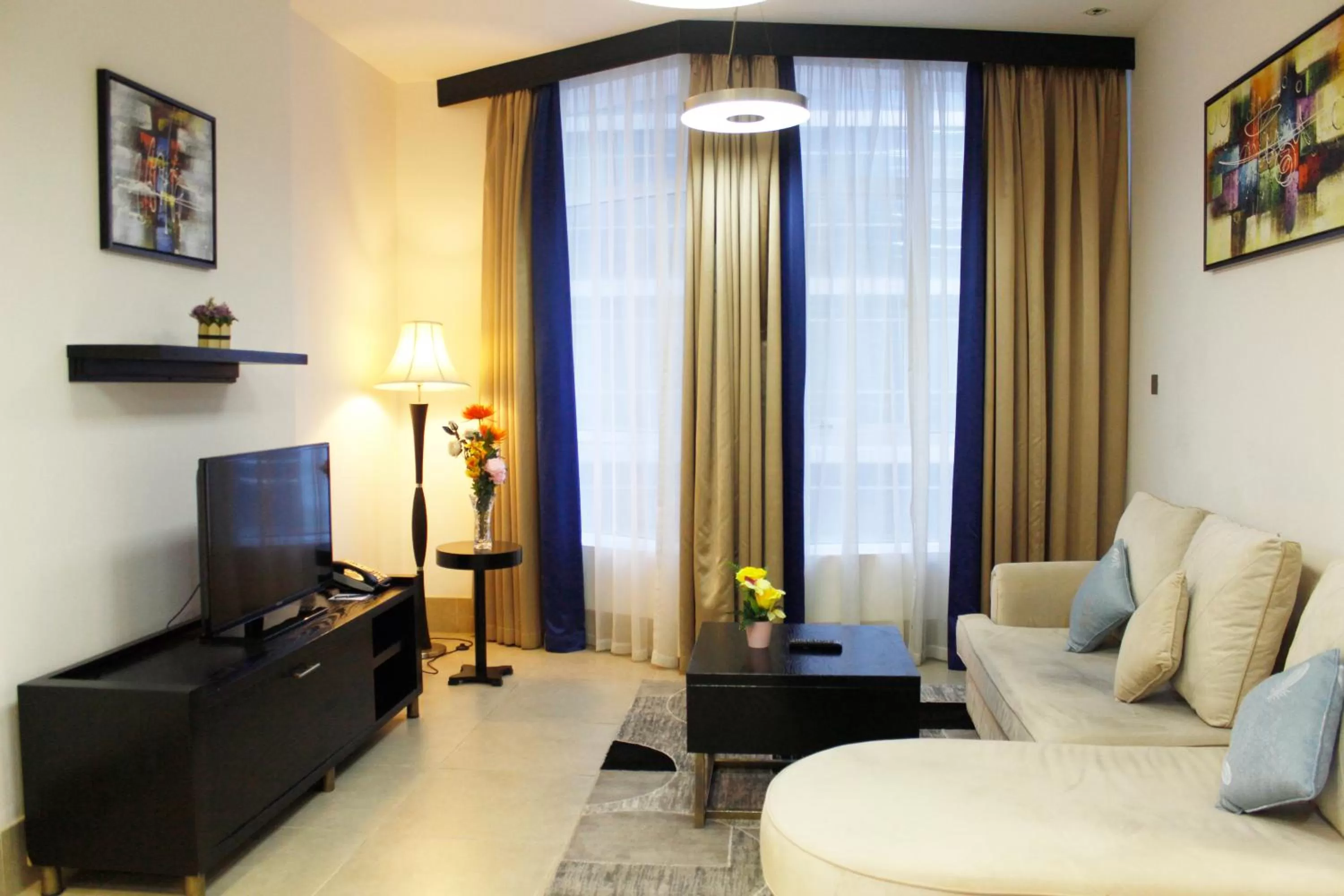 Living room in Al Diar Sawa Hotel Apartments