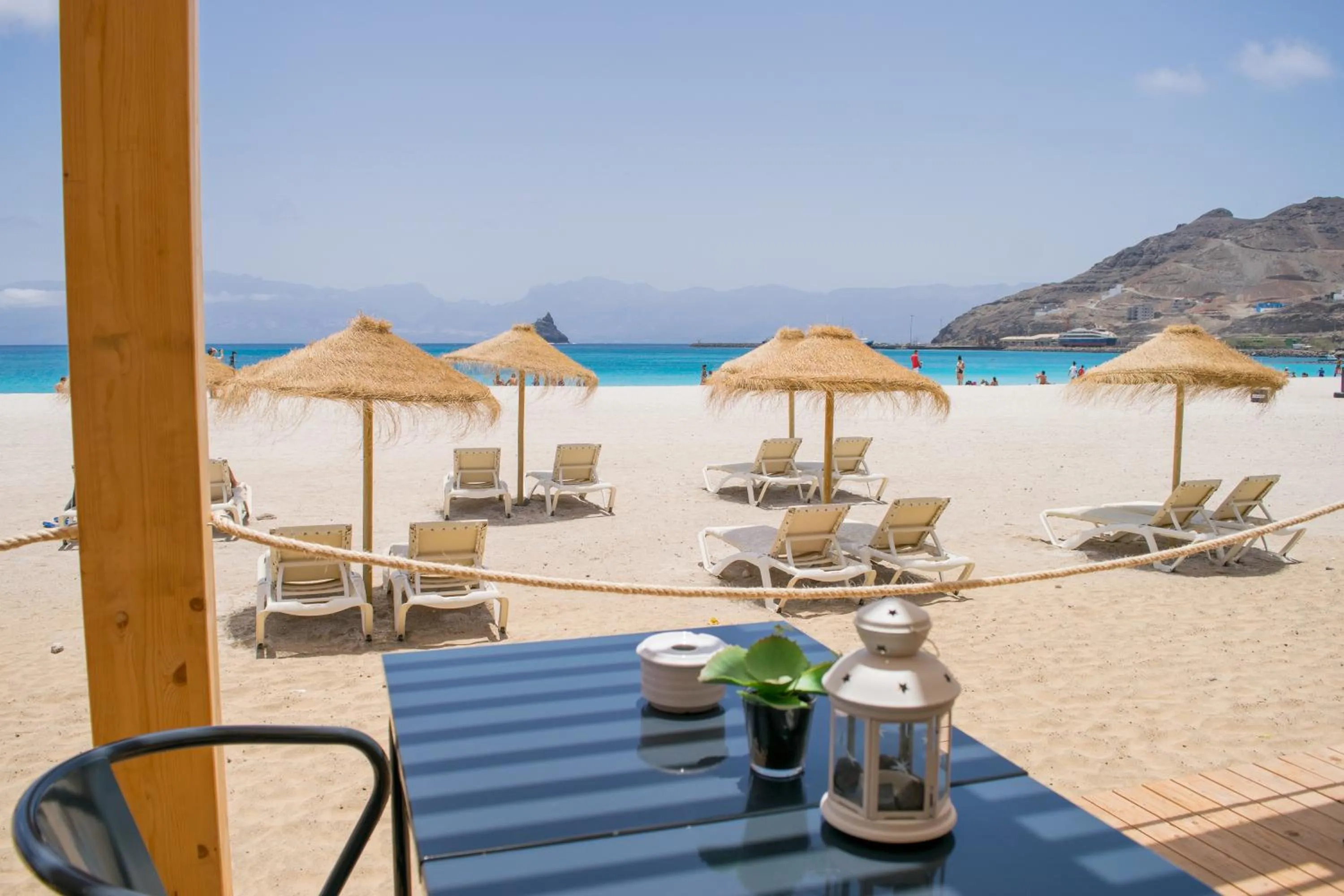 Lounge or bar in Oasis Porto Grande