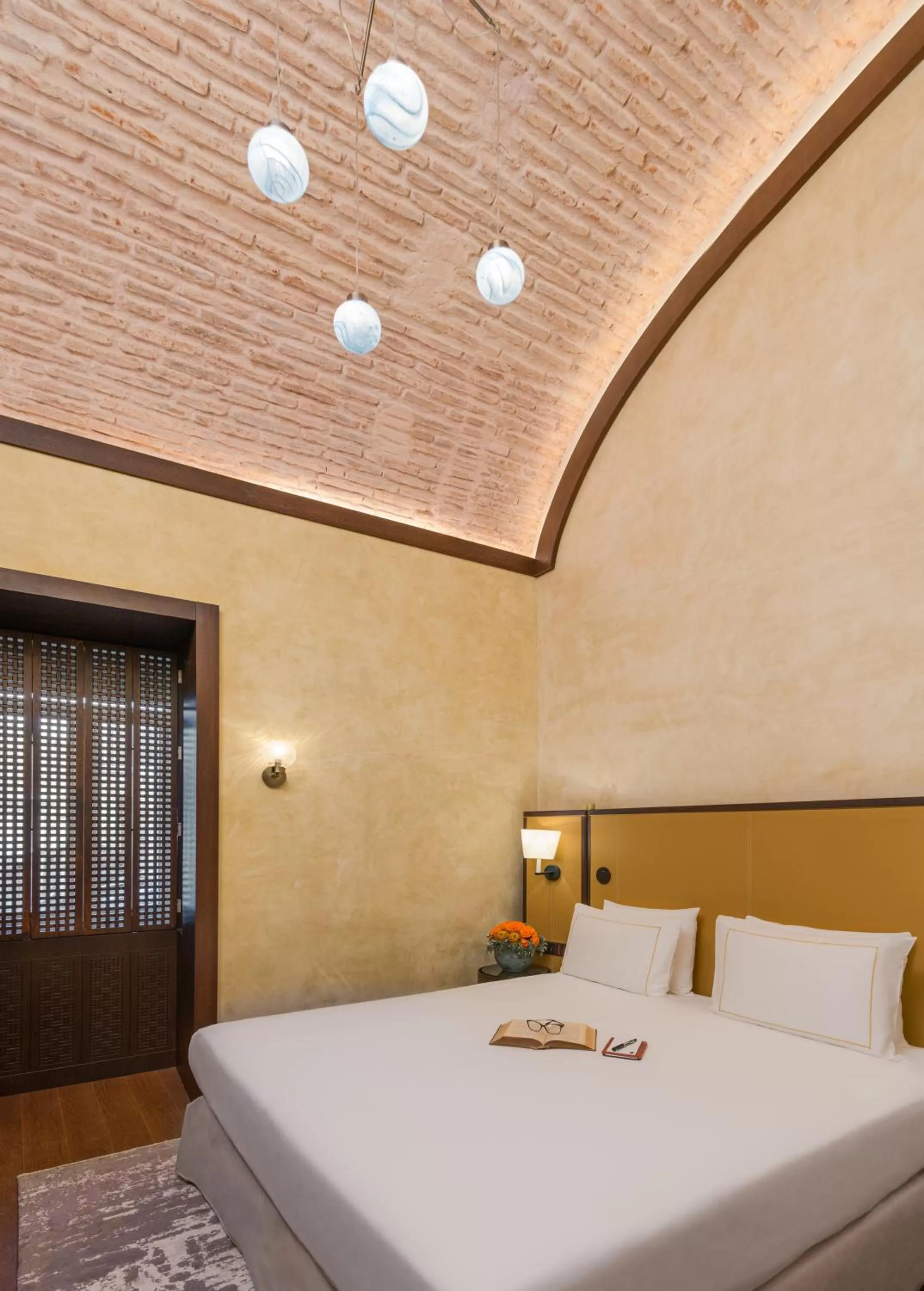 Decorative detail, Bed in The Galata Hotel Istanbul - MGallery Collection