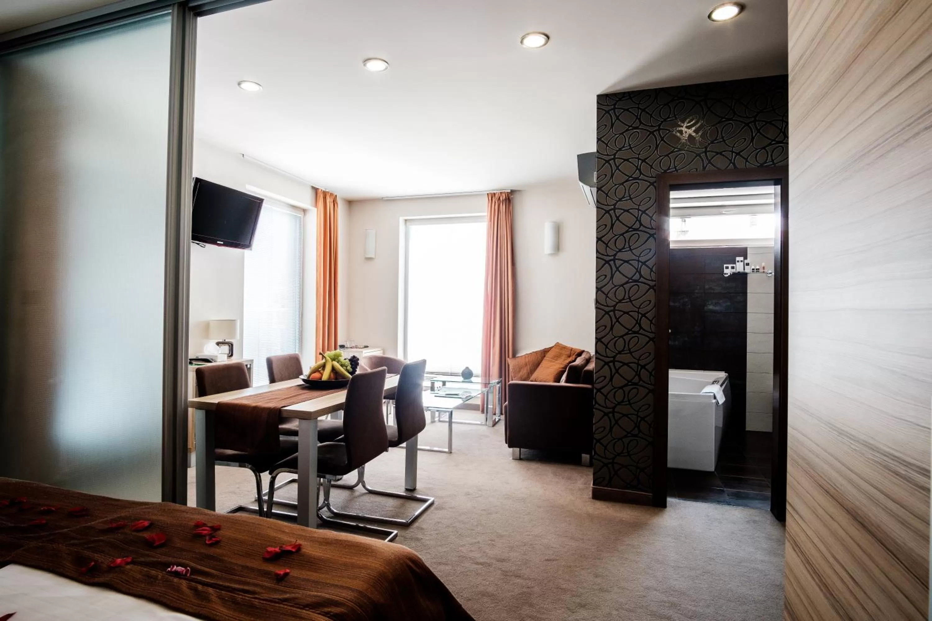 Decorative detail in Hotel Deluxe with free Wellness and Fitness Centrum