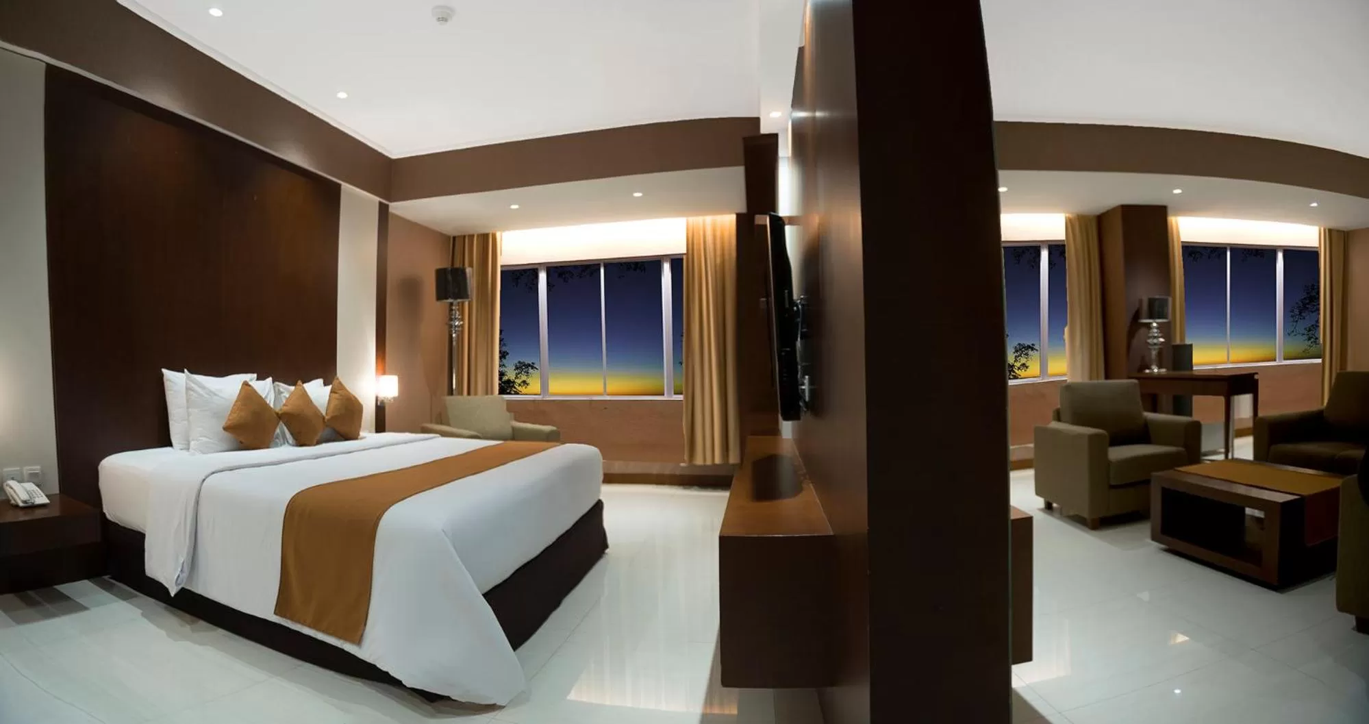 Bed in Aston Tanjung Pinang Hotel & Conference Center