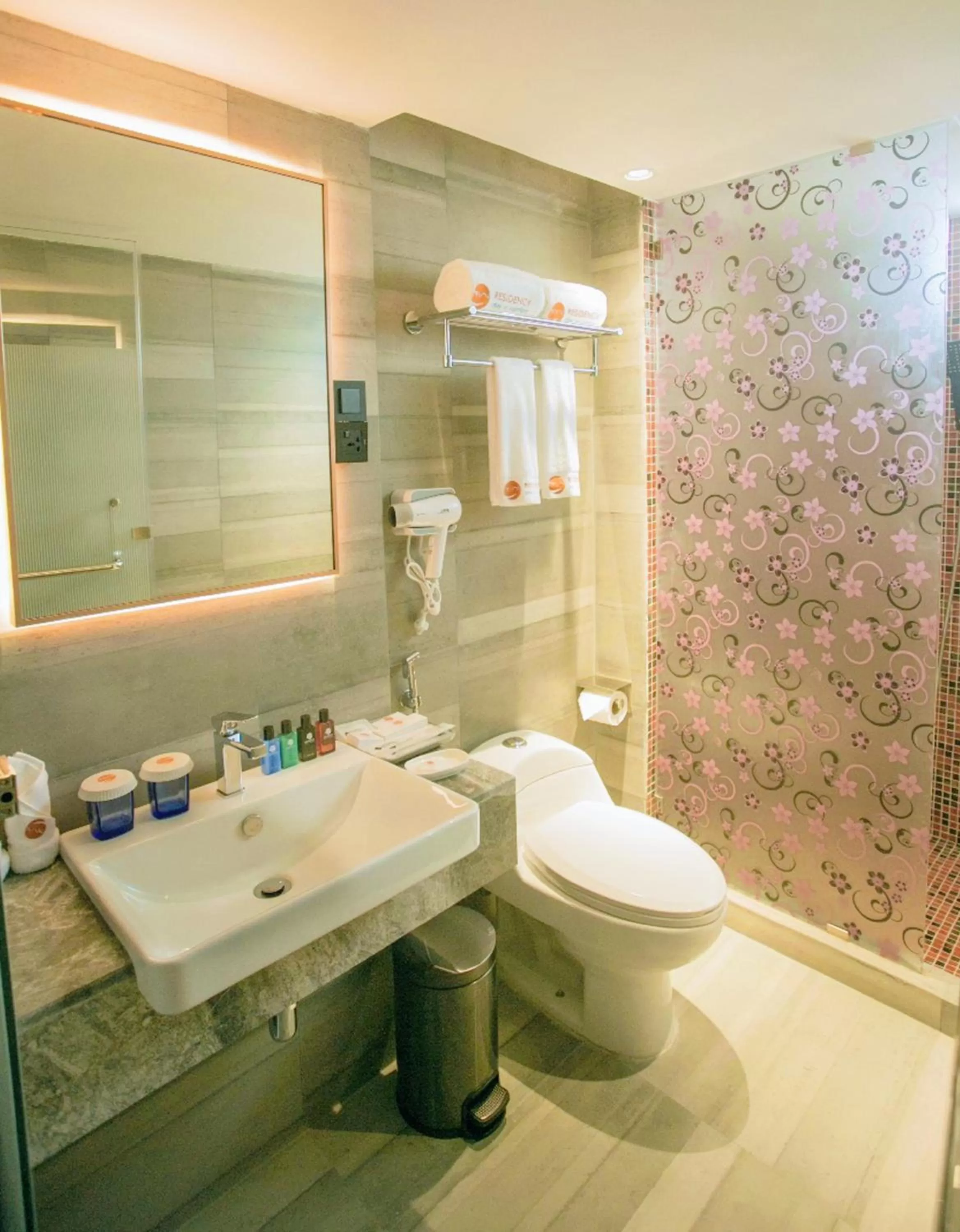 Toilet in Hotel Omni Residency Dhaka