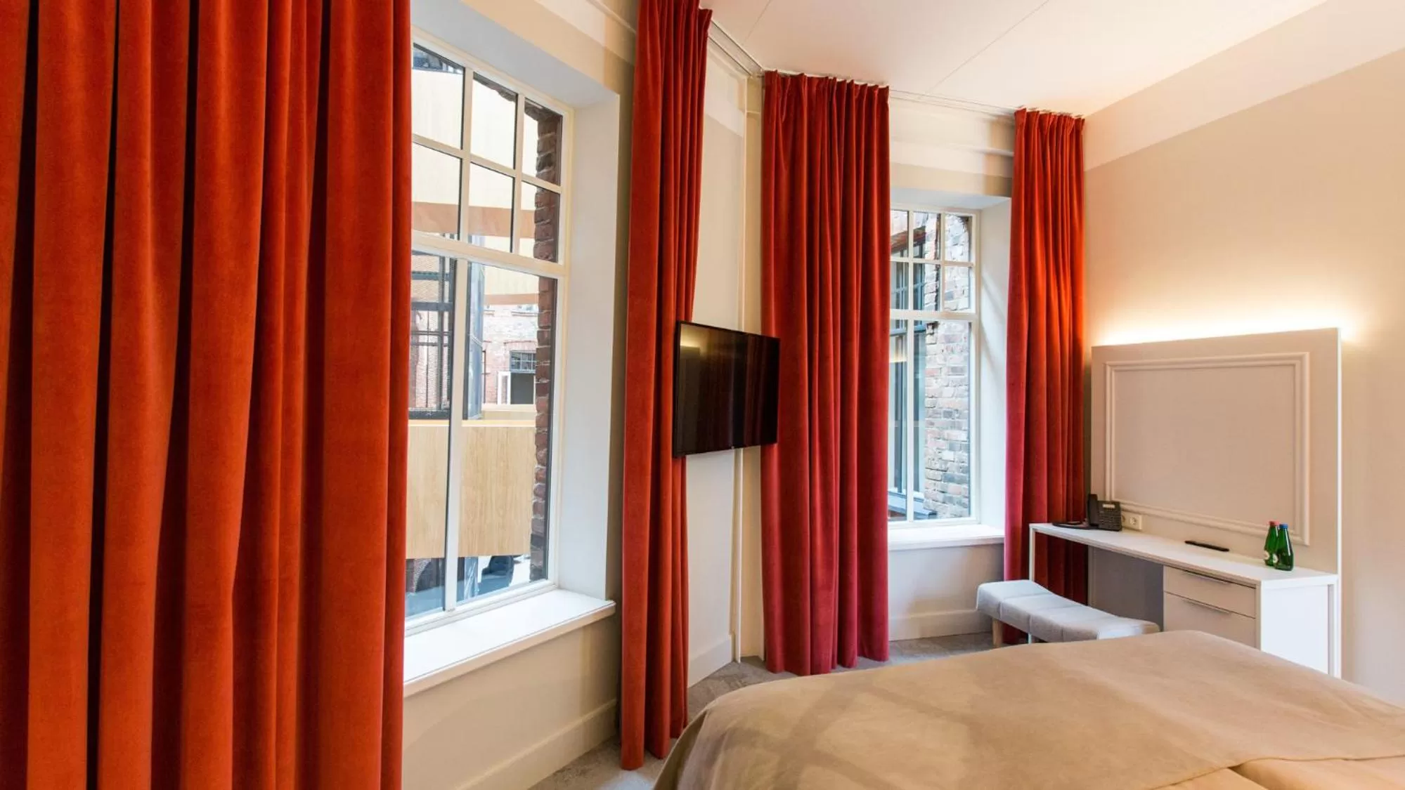 Bedroom, Bed in Park Hotel Viljandi