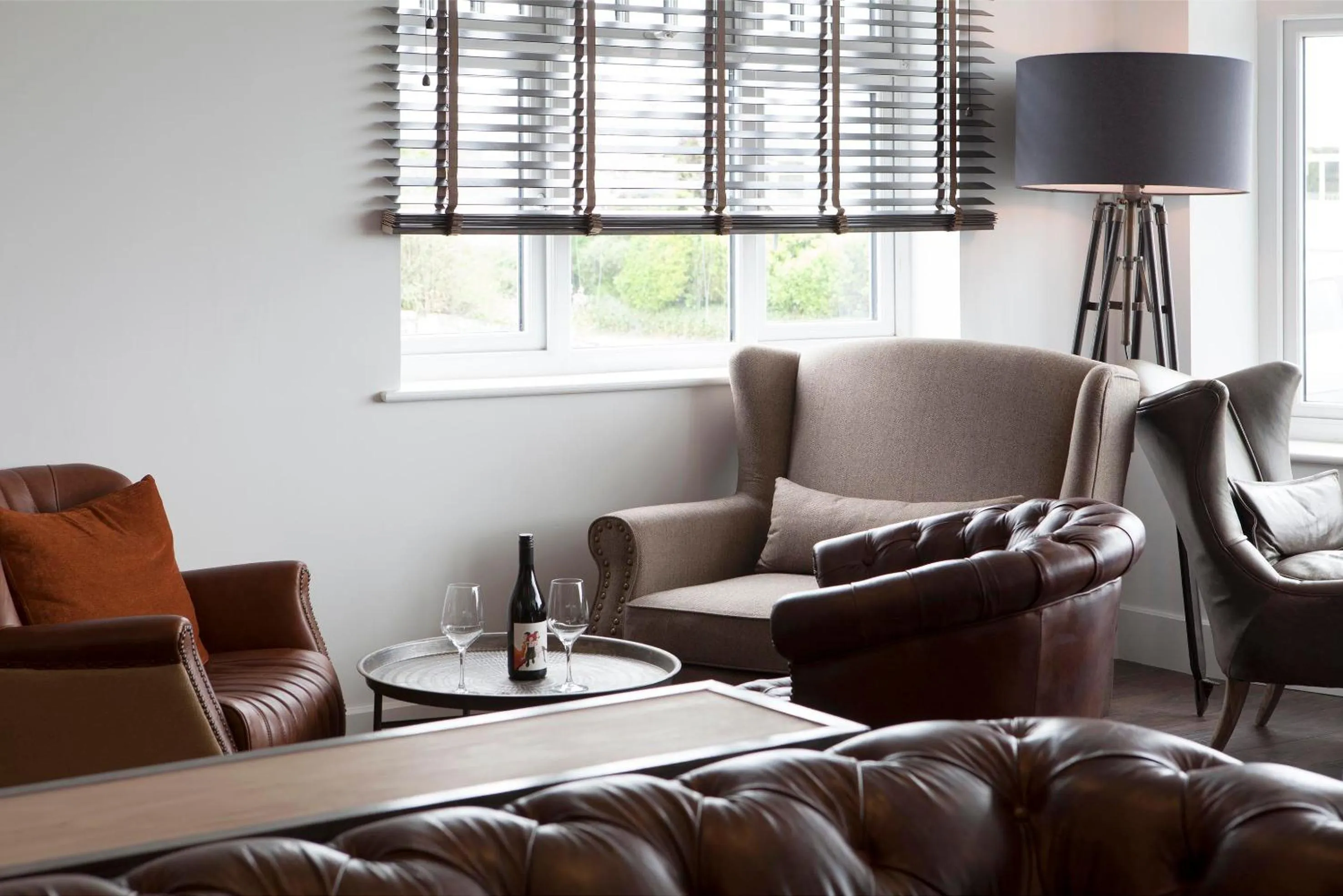 Seating area in The Gannet Inn