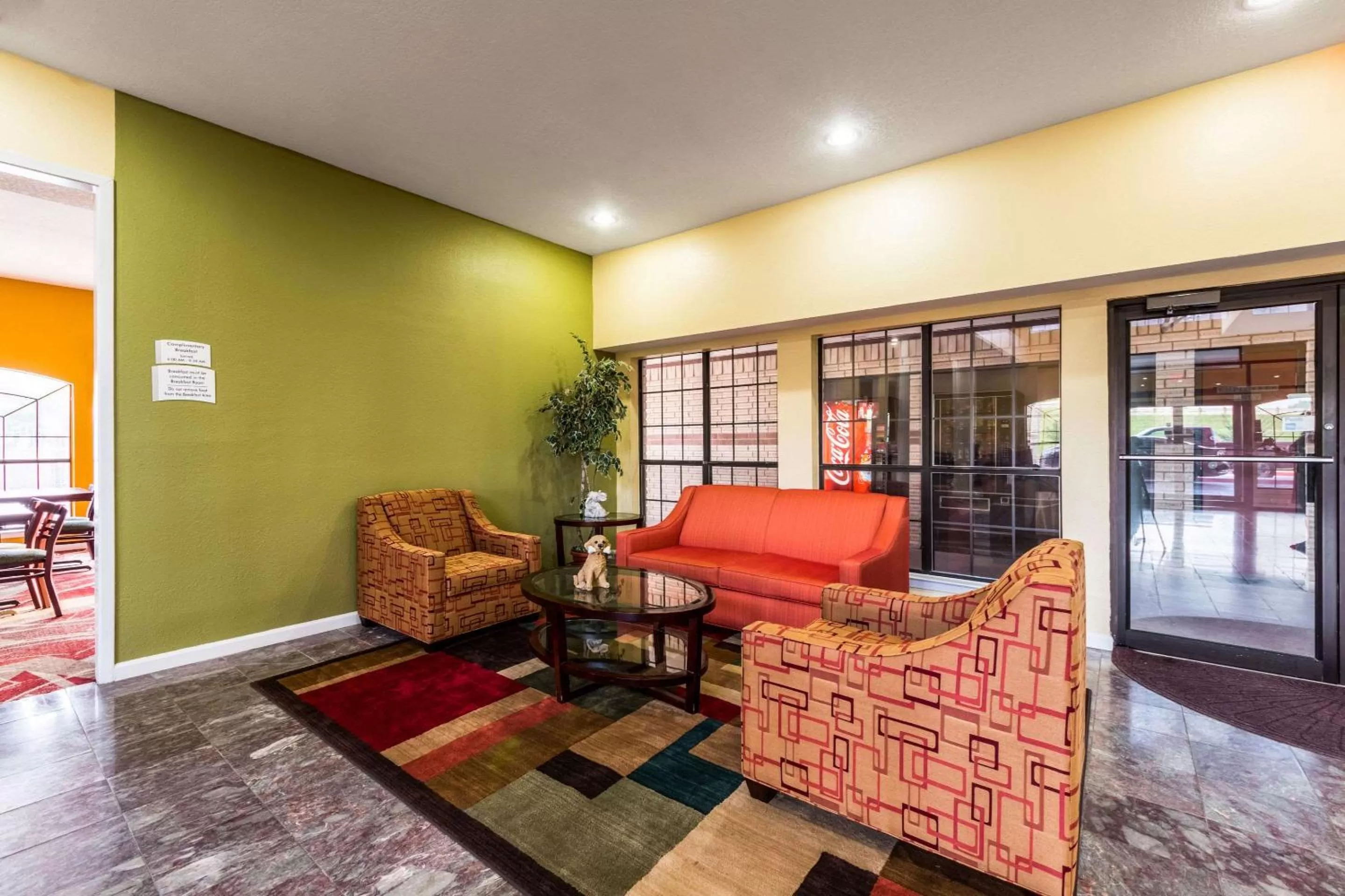 Lobby or reception in Quality Inn University near Downtown