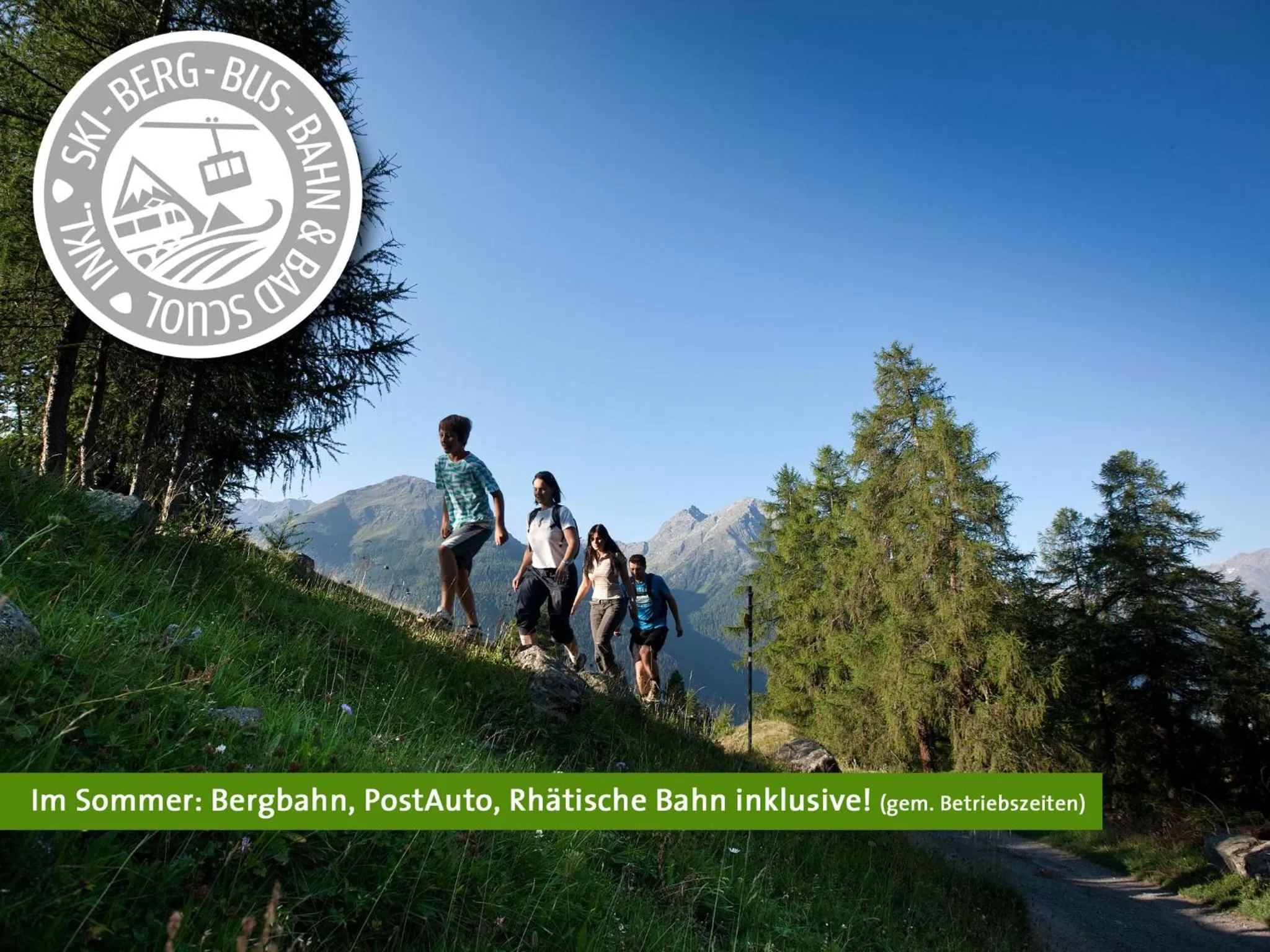 Hiking in Hotel Belvedere Scuol