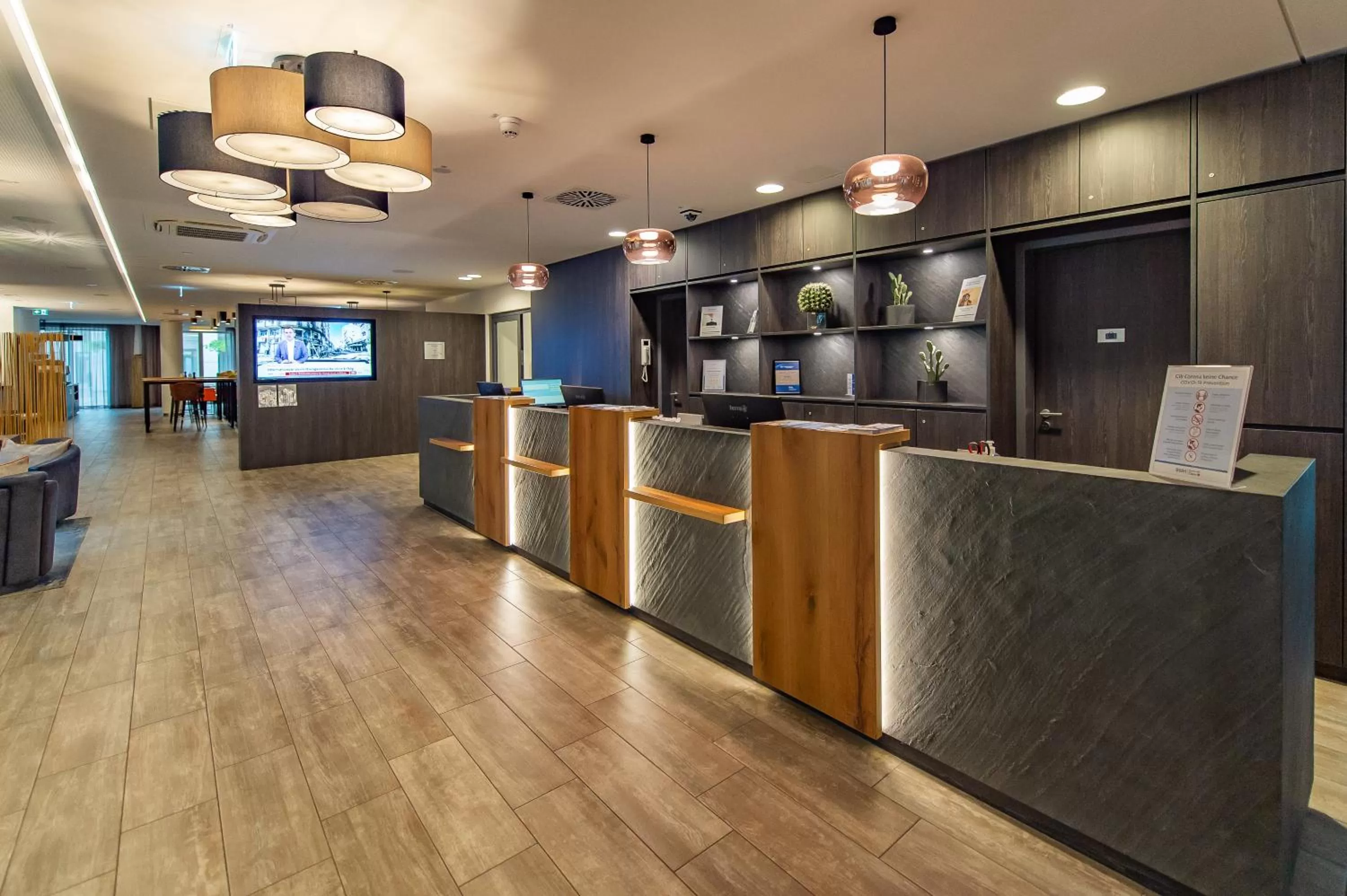 Lobby or reception in Best Western Hotel Wiesbaden