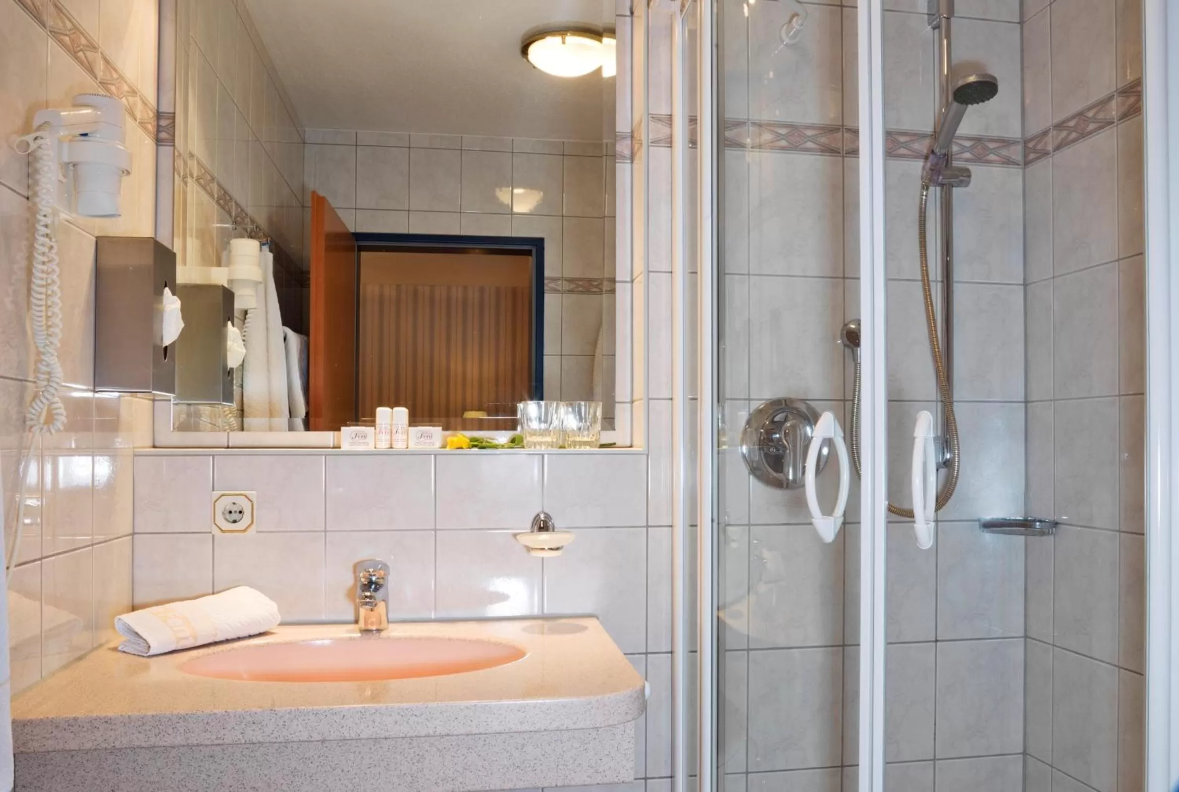 Decorative detail in Hotel Pension Fent