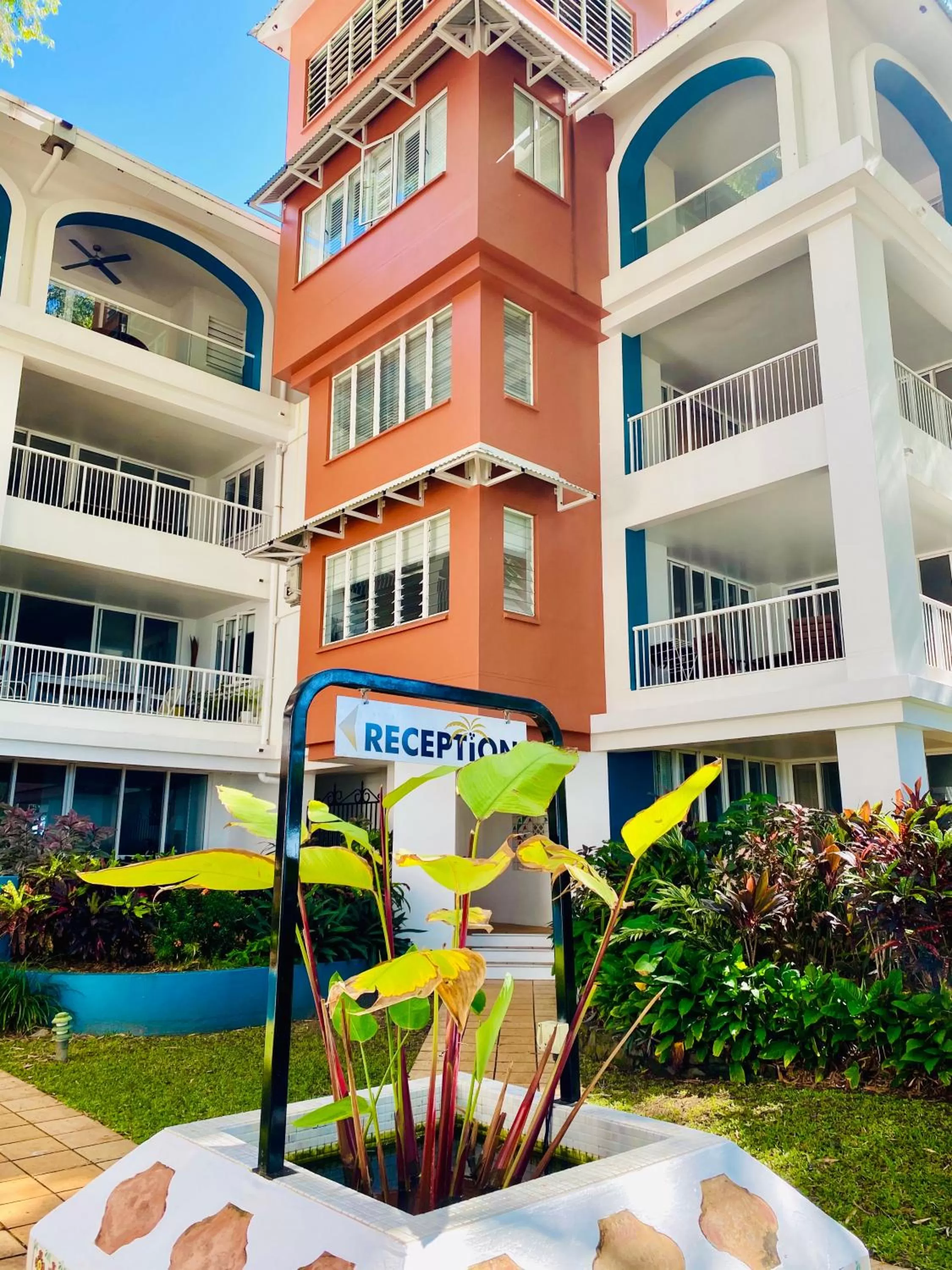 Property building in BeachView Apartments at Villa Paradiso