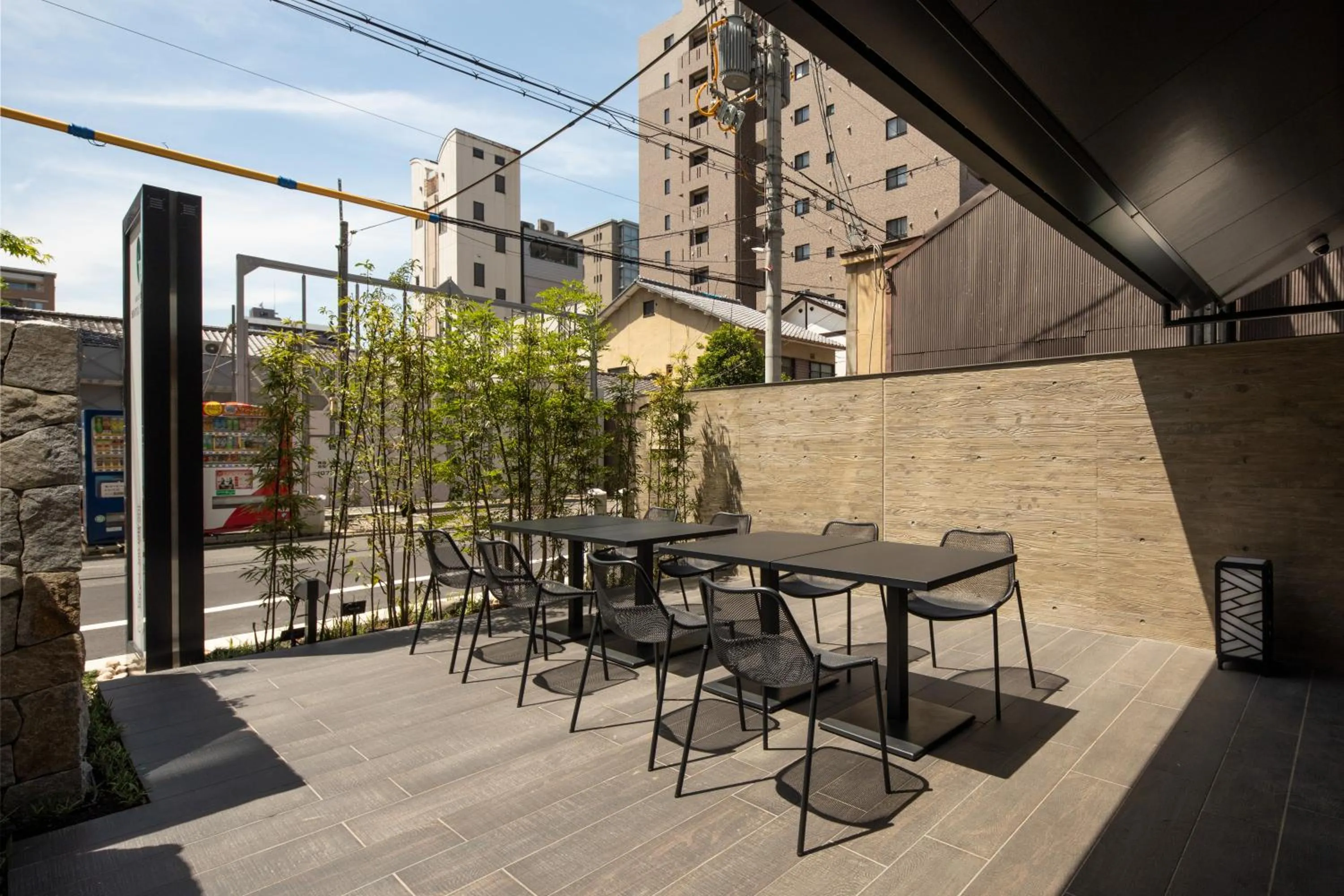 Balcony/Terrace in Shizutetsu Hotel Prezio Kyoto Karasumaoike