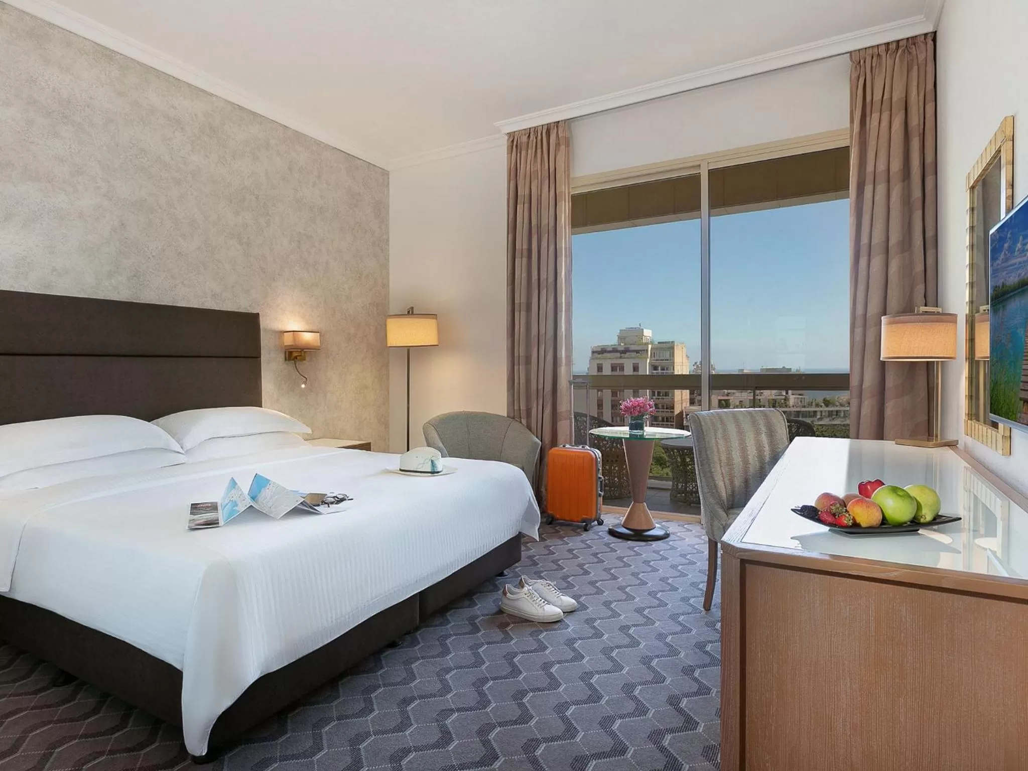 Photo of the whole room, Bed in Gefinor Rotana – Beirut