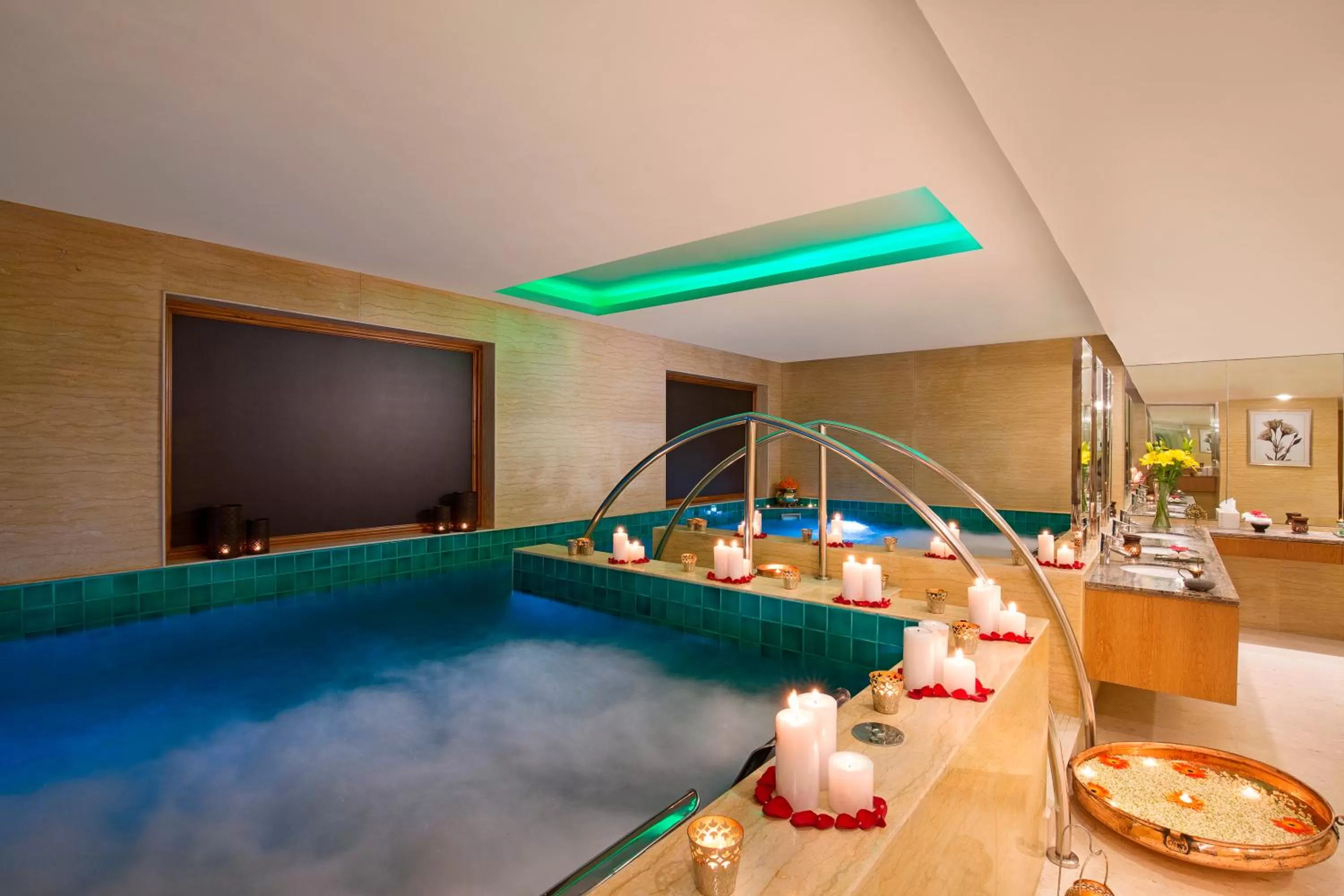 Sauna in Taj Palace, New Delhi