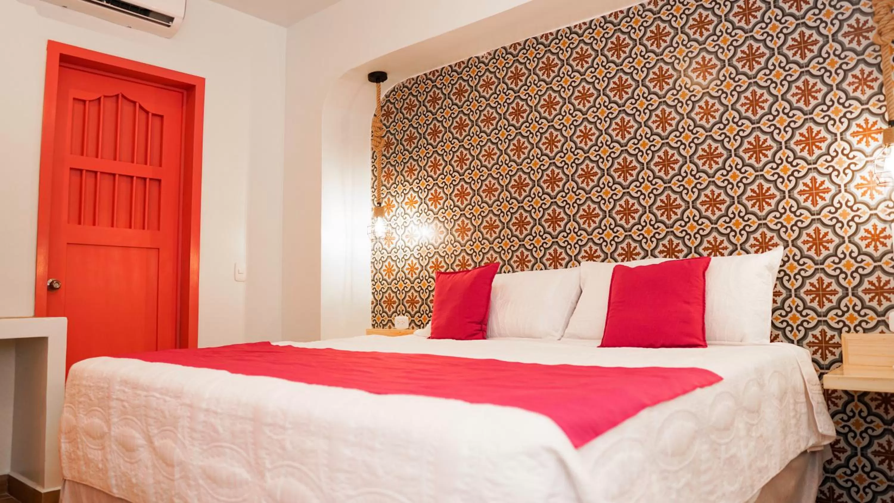 Bed in Hotel Casona de La Isla