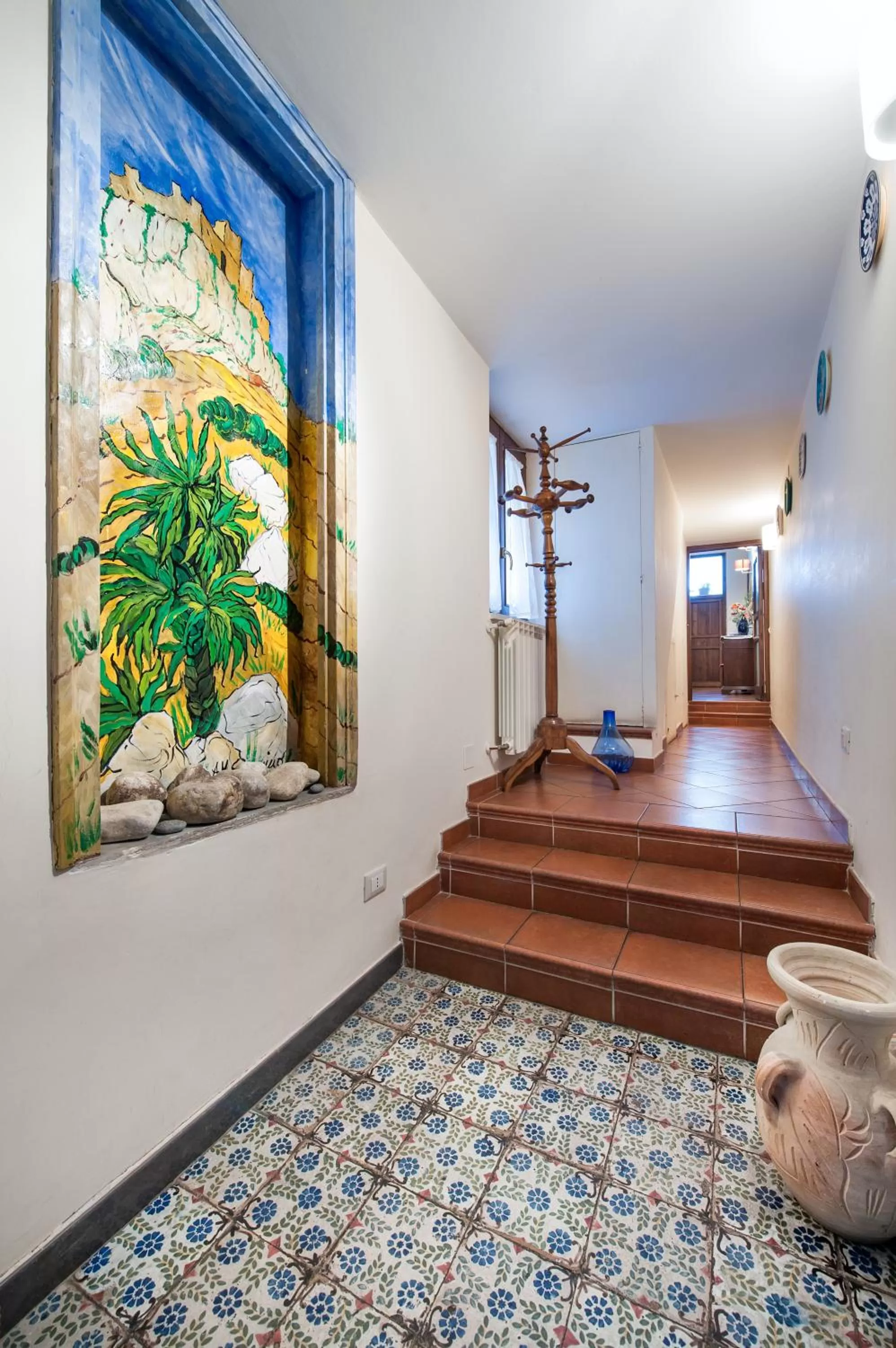 Decorative detail in B&B Casa Degli Artisti