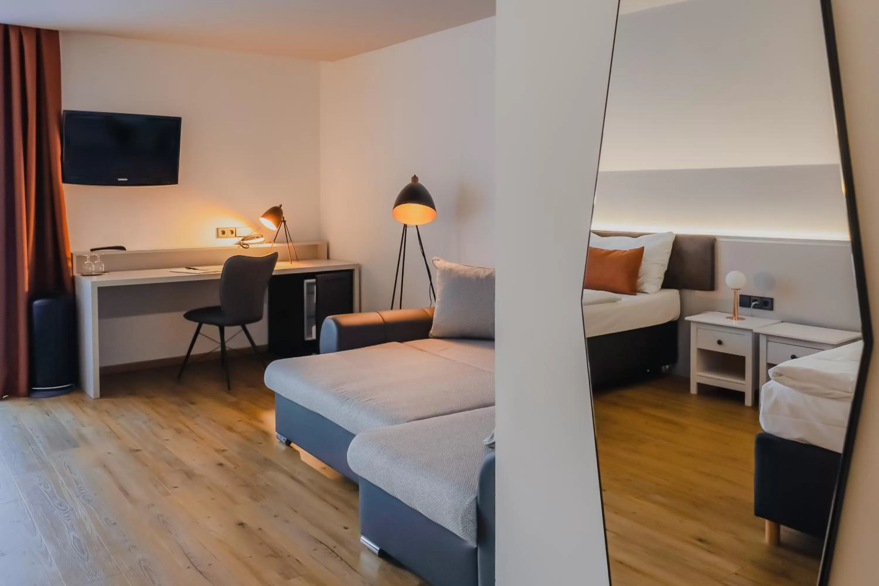 Bedroom, Bed in Hotel Alpenblick Kreischberg