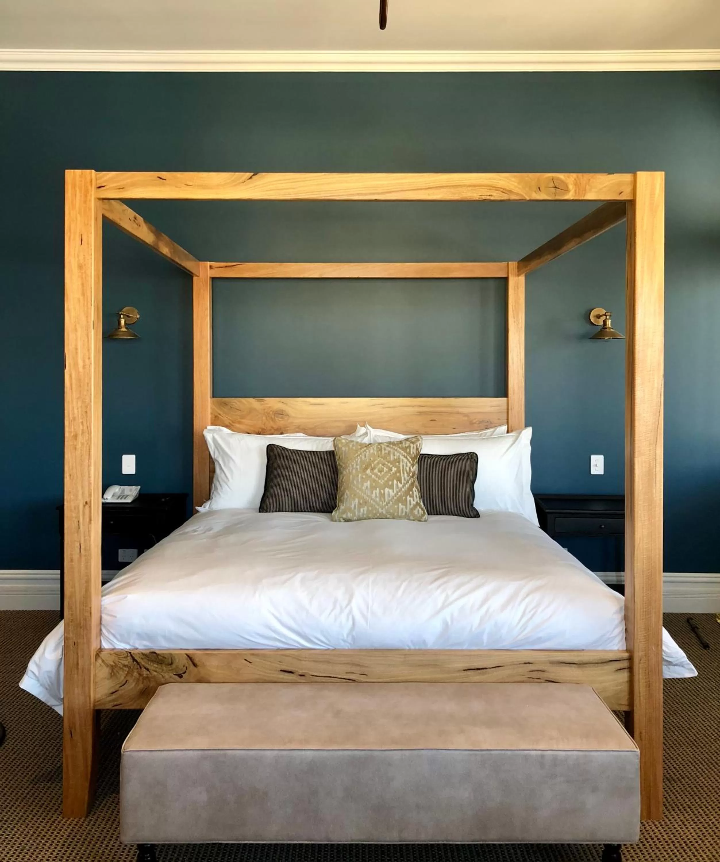 Bed in The National Hotel