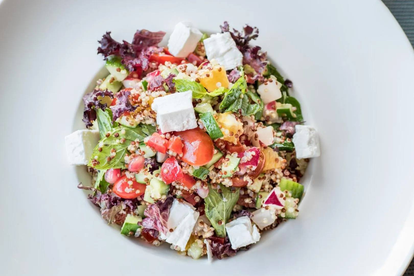 Food and drinks in Lancaster Eden Bay