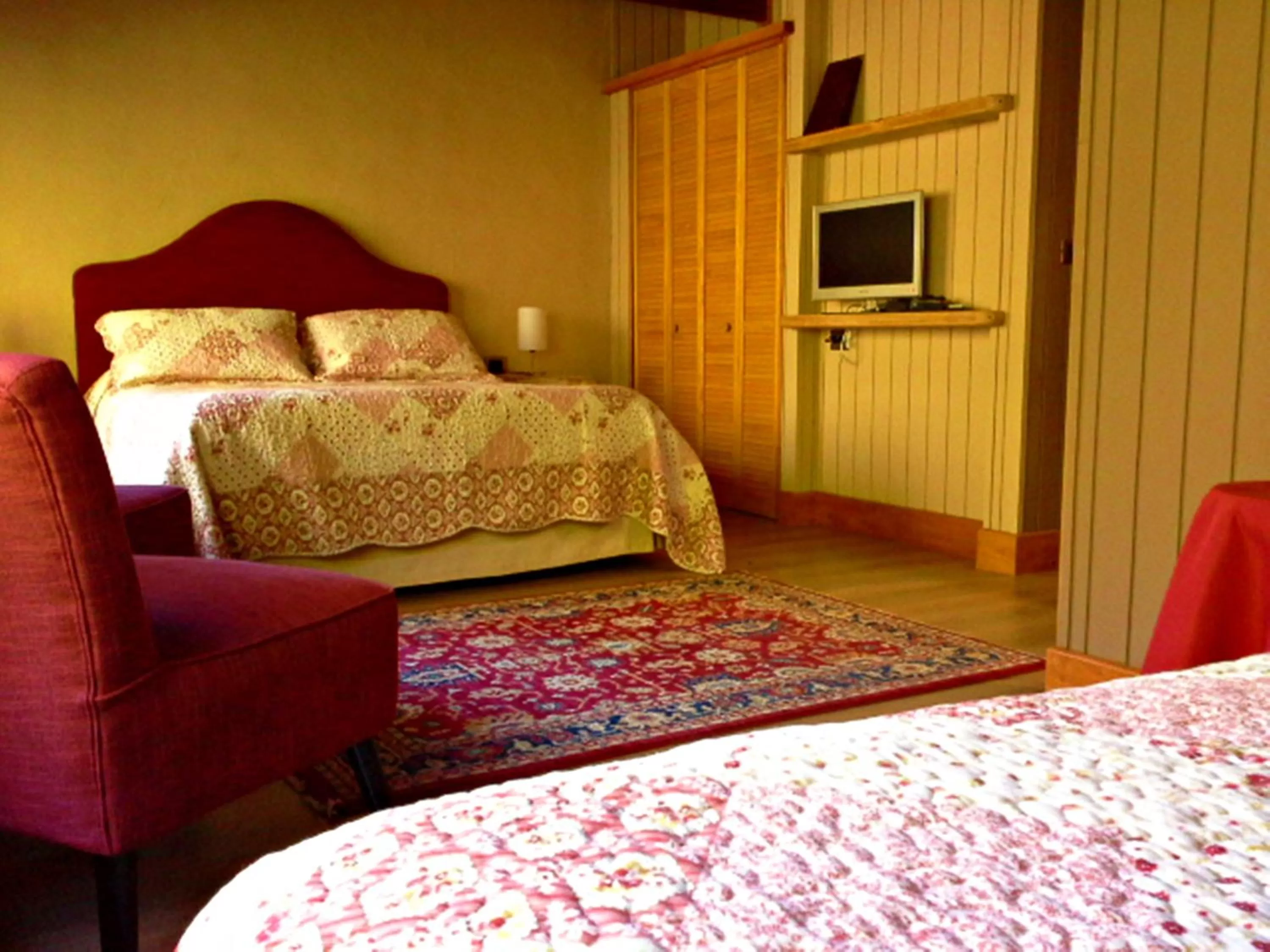 Bed, Room Photo in Hotel Salto del Carileufu