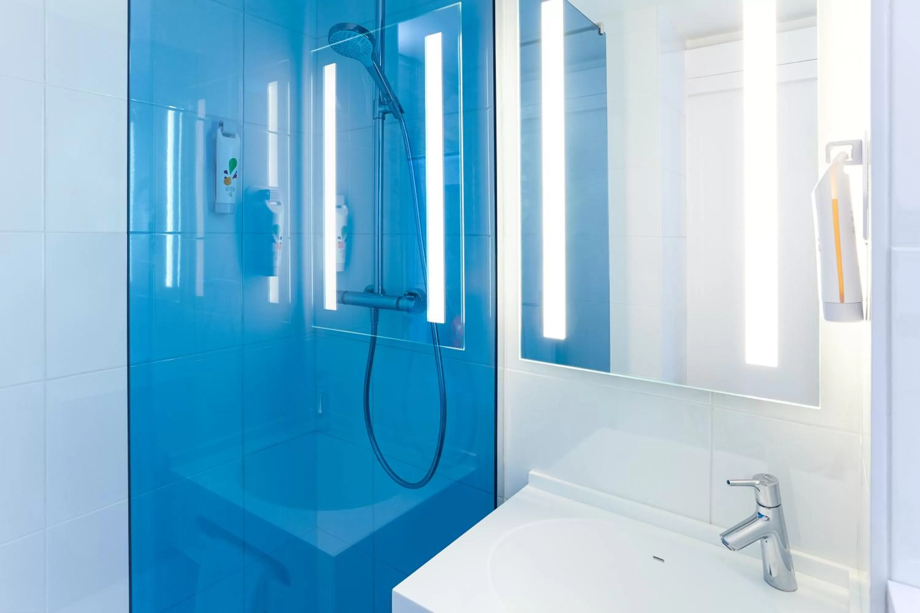 Bathroom in ibis Styles Toulouse Nord Sesquieres