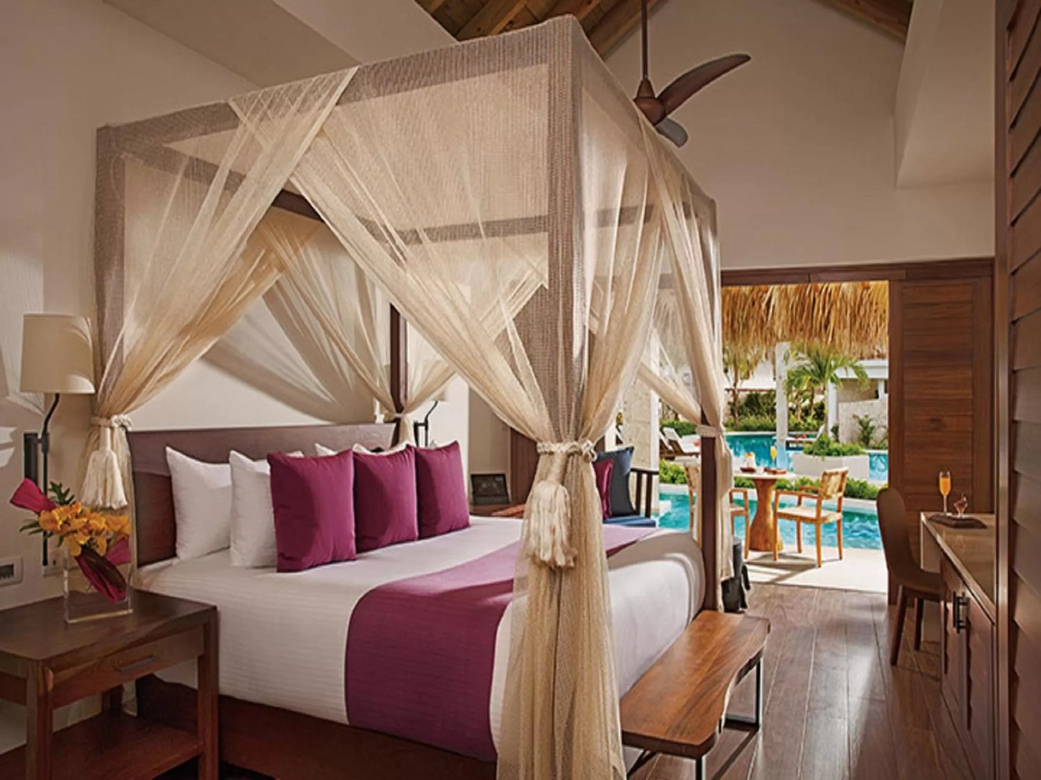 Bedroom, Bed in Secrets Cap Cana Resort & Spa - Adults Only - All Inclusive