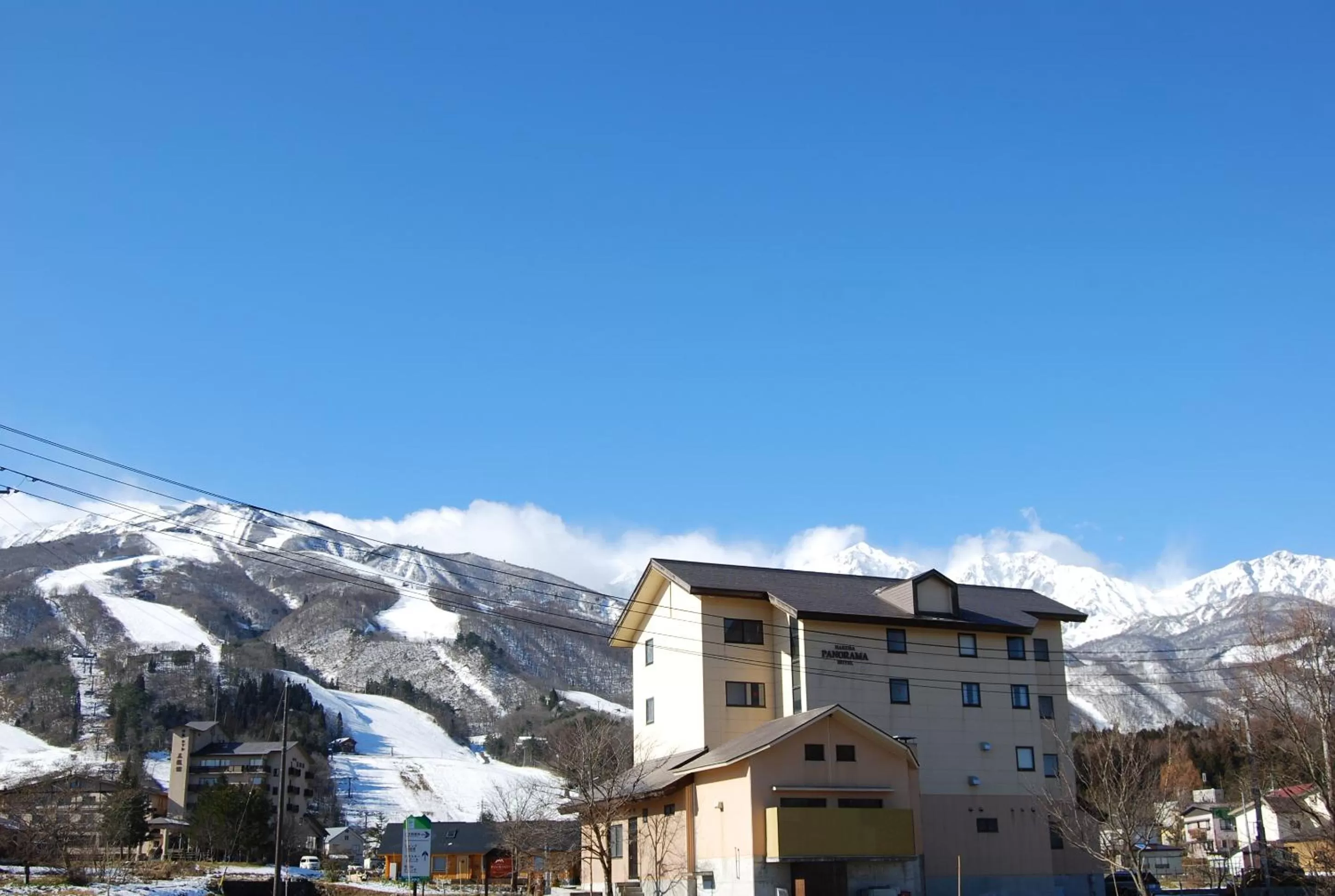 Property building in Hakuba Panorama Hotel