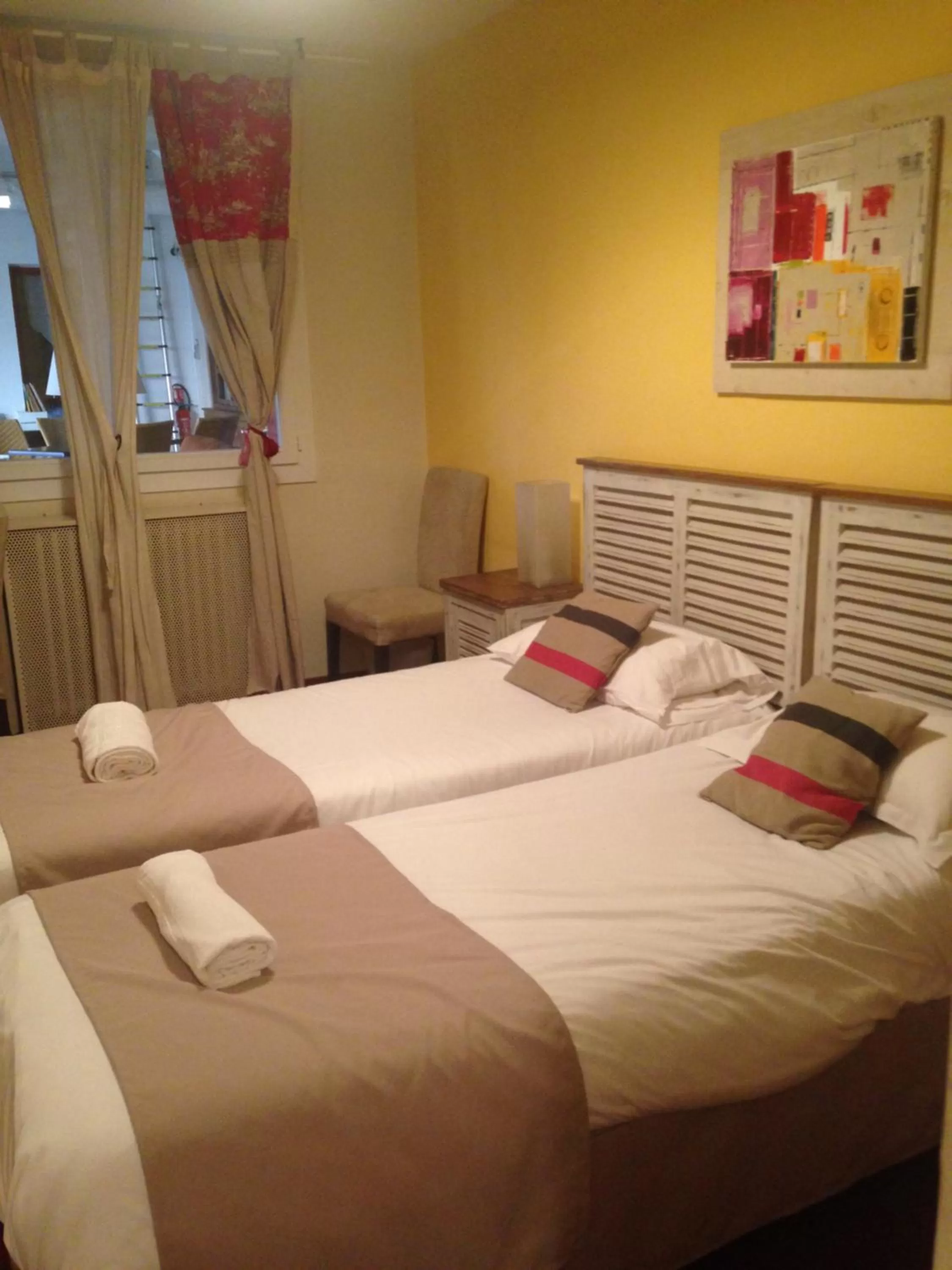 Bed in Hotel Cote Patio