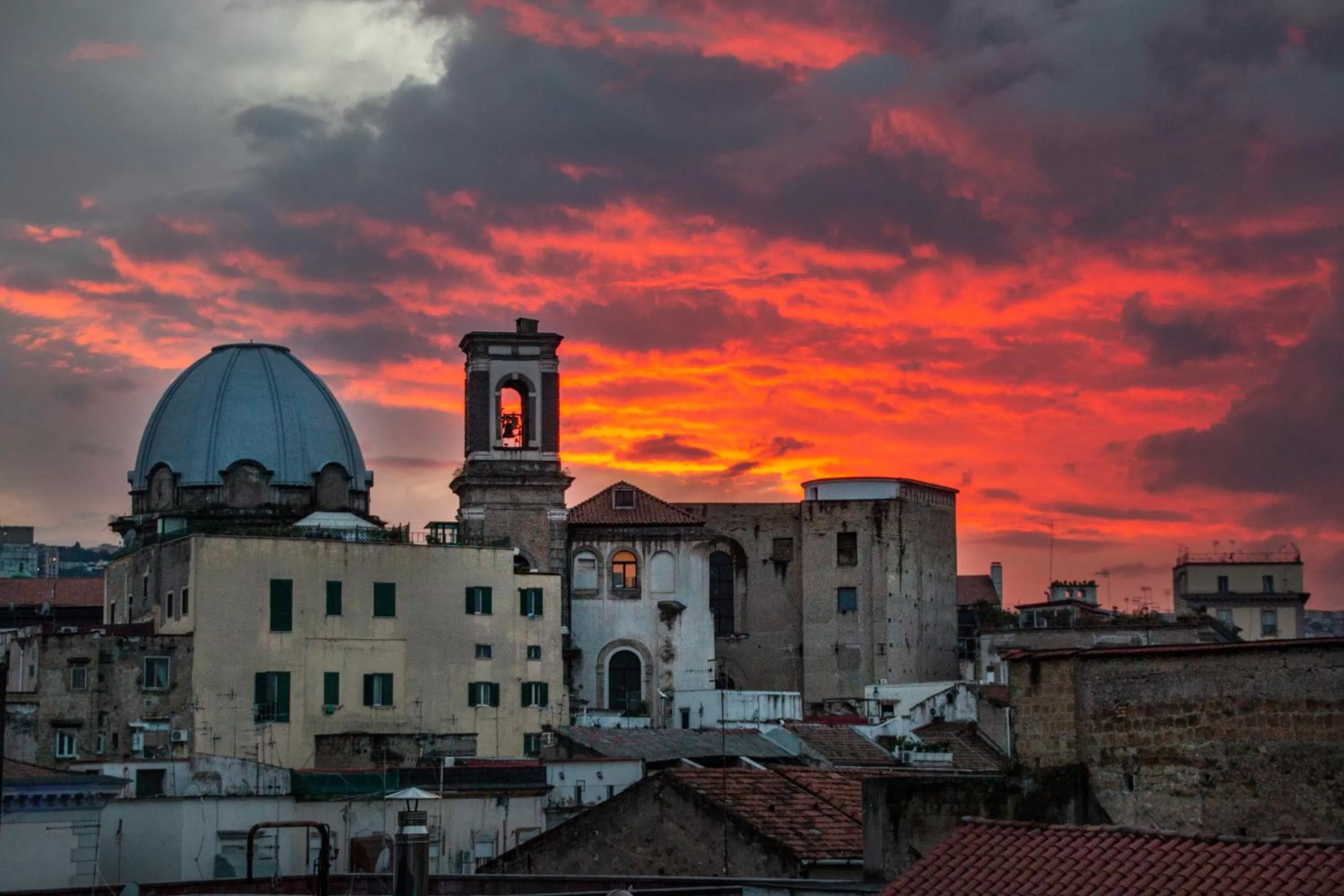 Sunset in B&B Epoche'