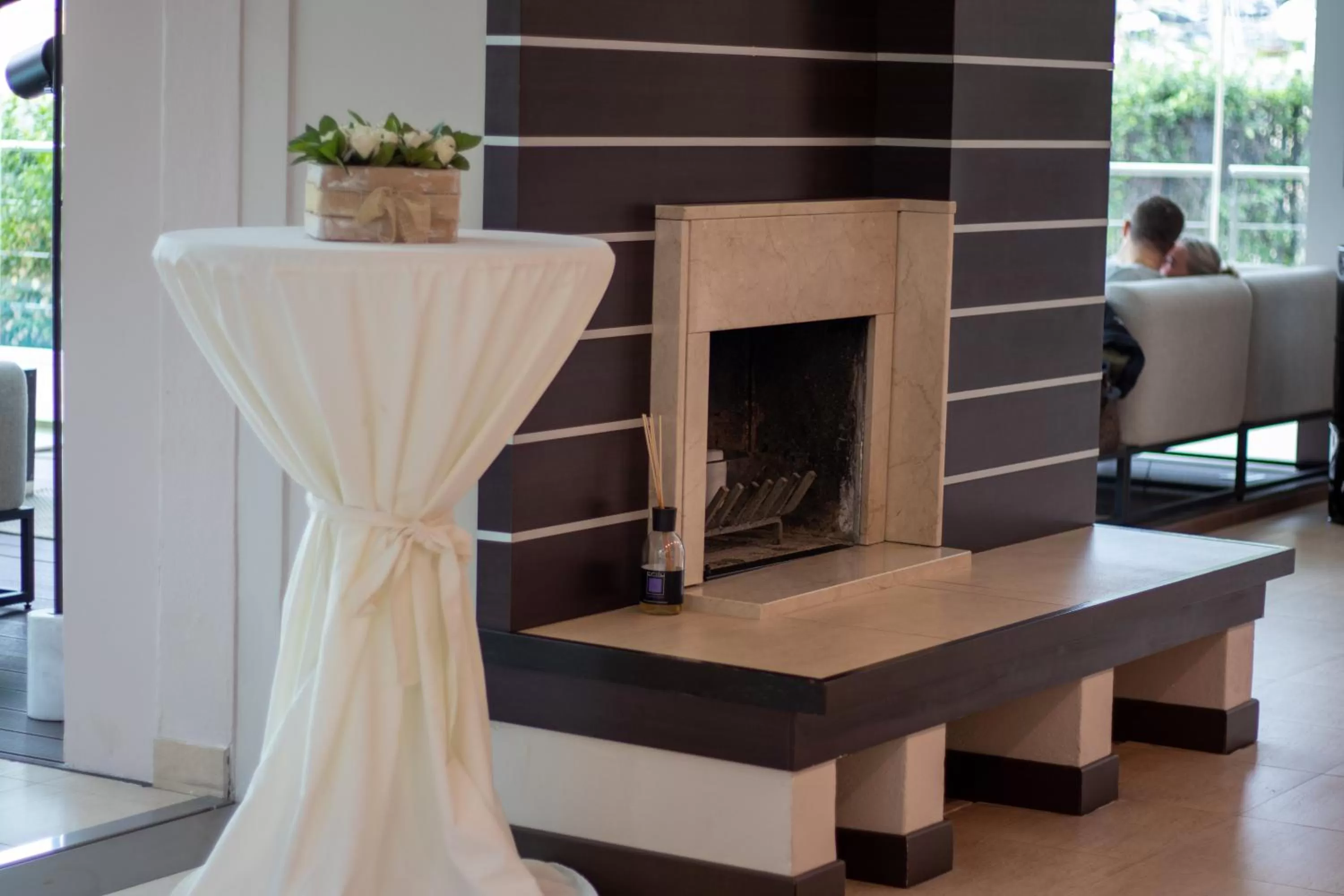 Lobby or reception in Poggio Hotel