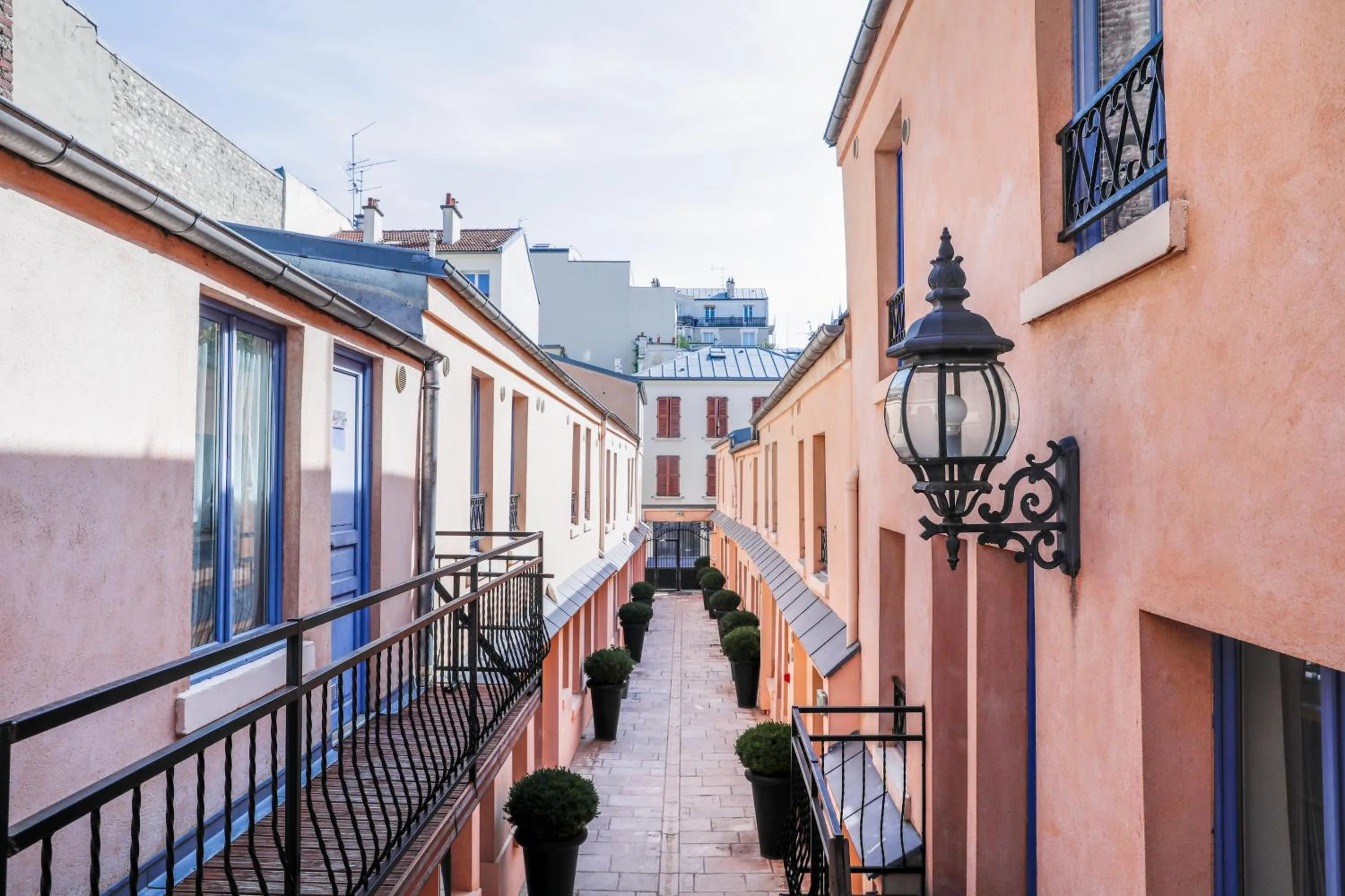 Balcony/Terrace in Hotel De L'Horloge