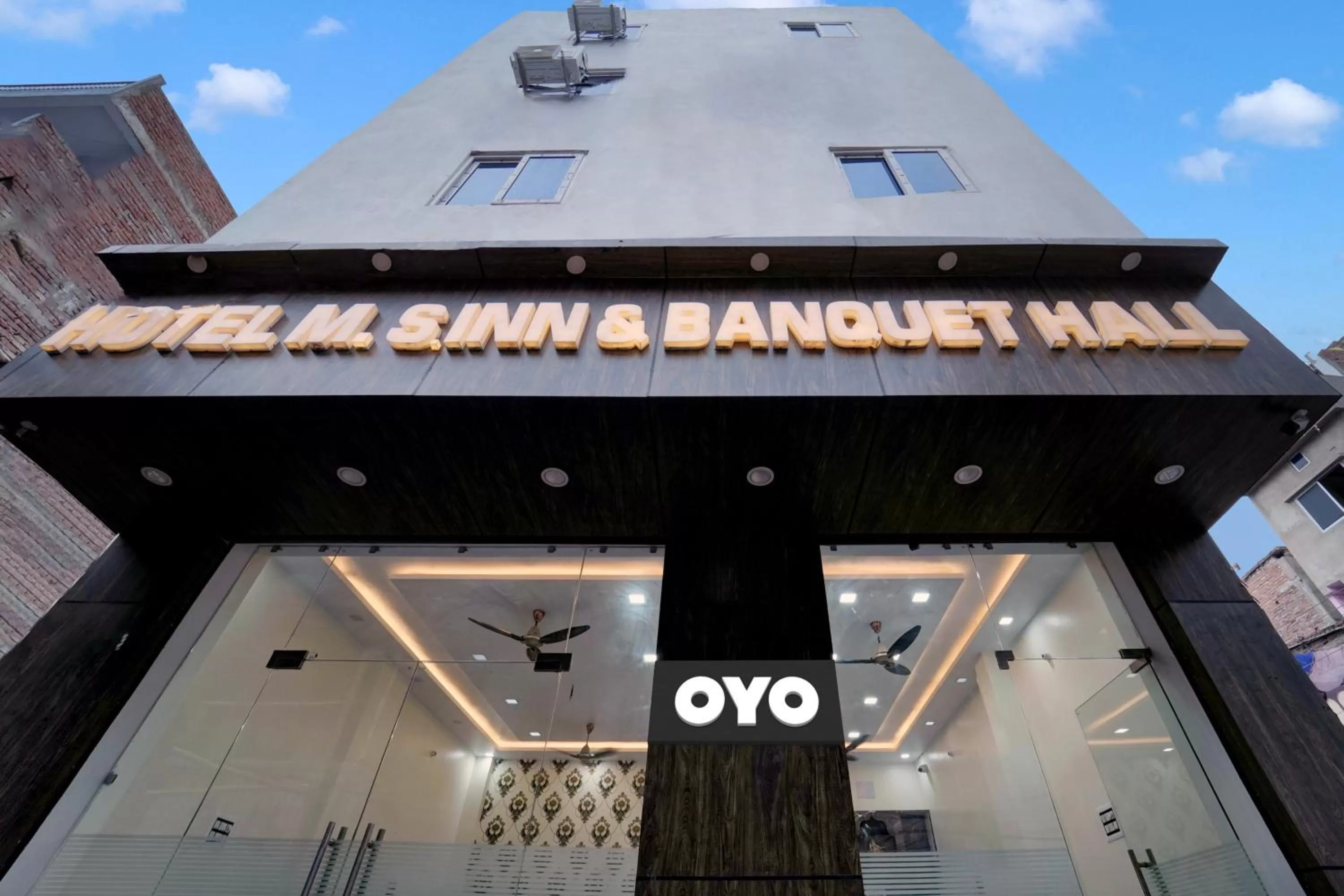 Facade/entrance, Property Building in OYO Flagship 81547 Hotel MS Inn