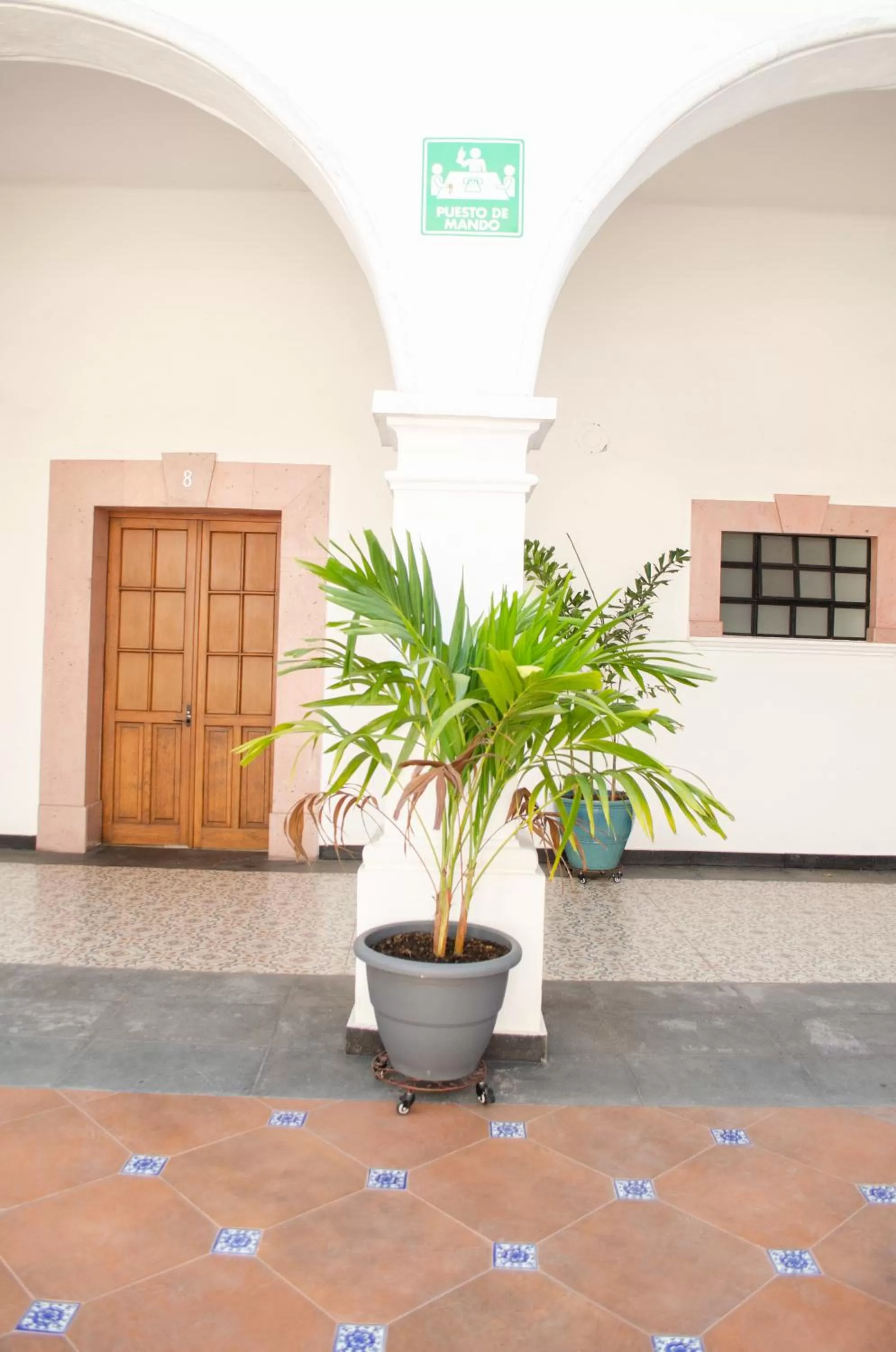 Lobby or reception in Hotel Catedral