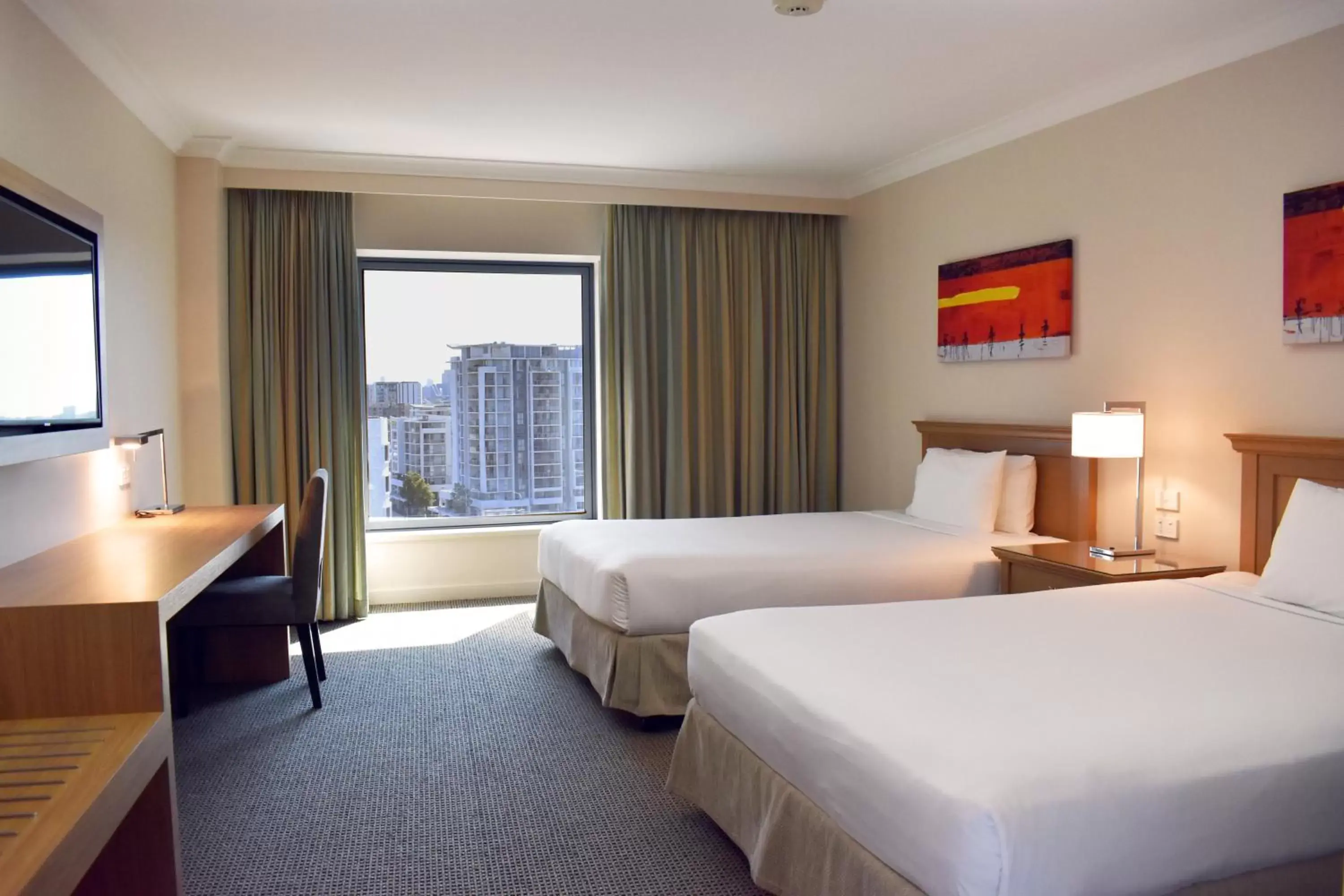 Deluxe Twin Room - Park & Fly includes 7 nights Parking in Stamford Plaza Sydney Airport Hotel & Conference Centre Deluxe Twin Room - Park & Fly includes 7 nights Parking in Stamford Plaza Sydney Airport Hotel & Conference Centre