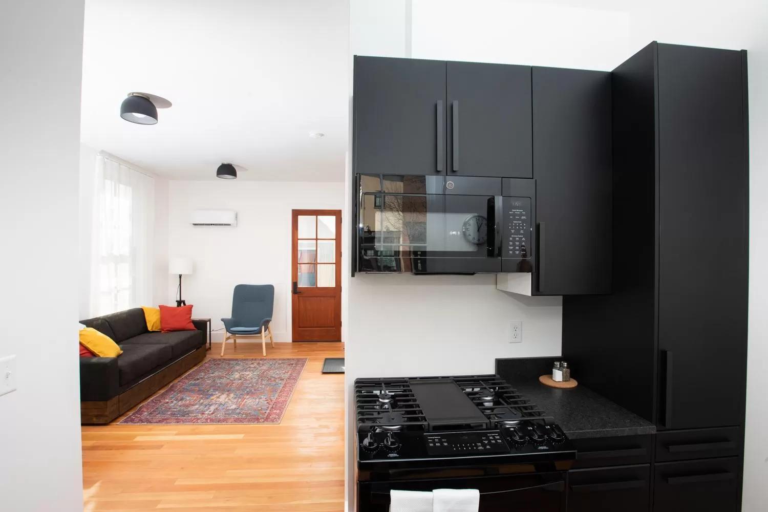 Kitchen or kitchenette in South Main Residences by Surf Hotel