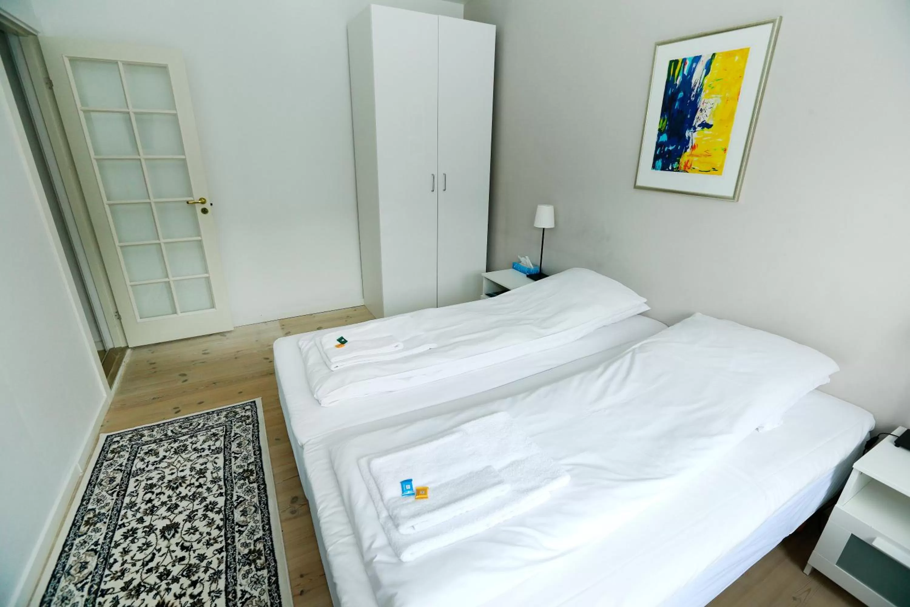 Bed in Hotel 9 små hjem