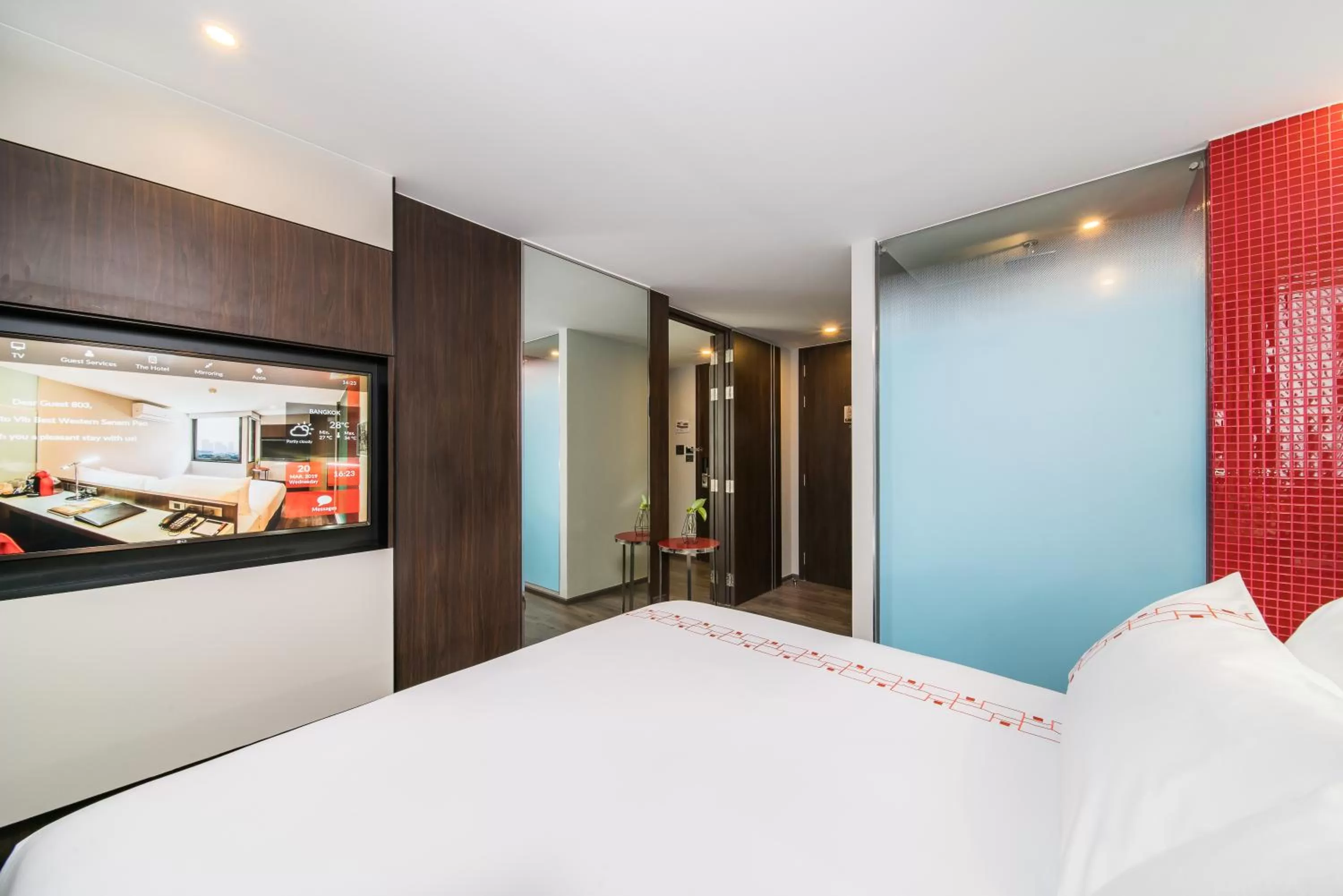 Bed in Vib Best Western Sanam Pao